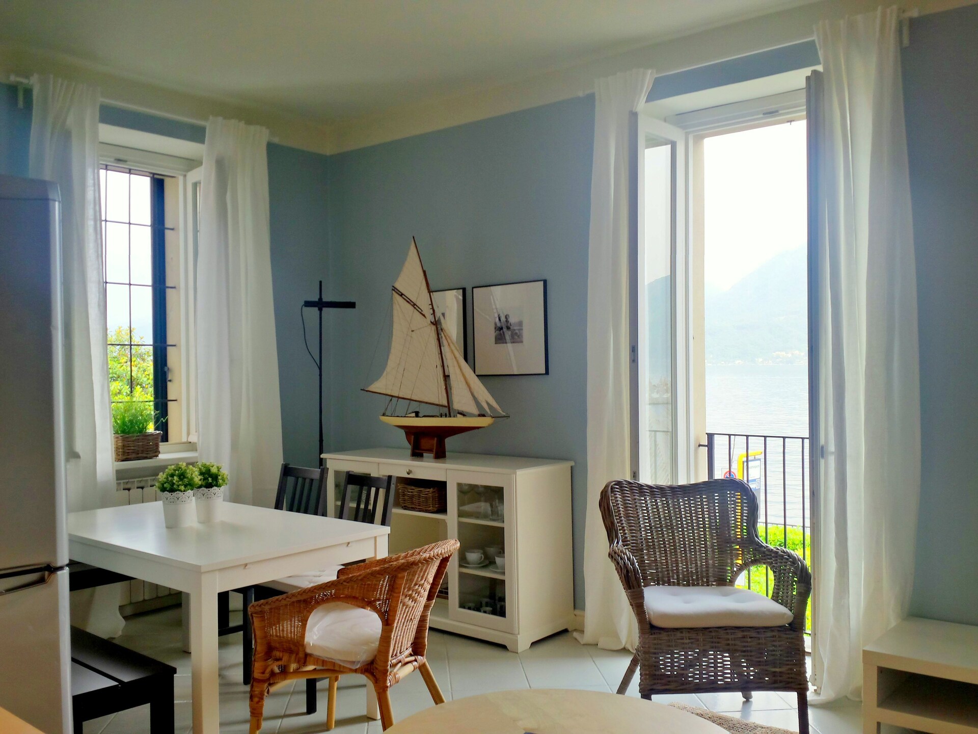 Licht appartement Casa Marina met uitzicht op Lago Maggiore in Ghiffa - foto 9