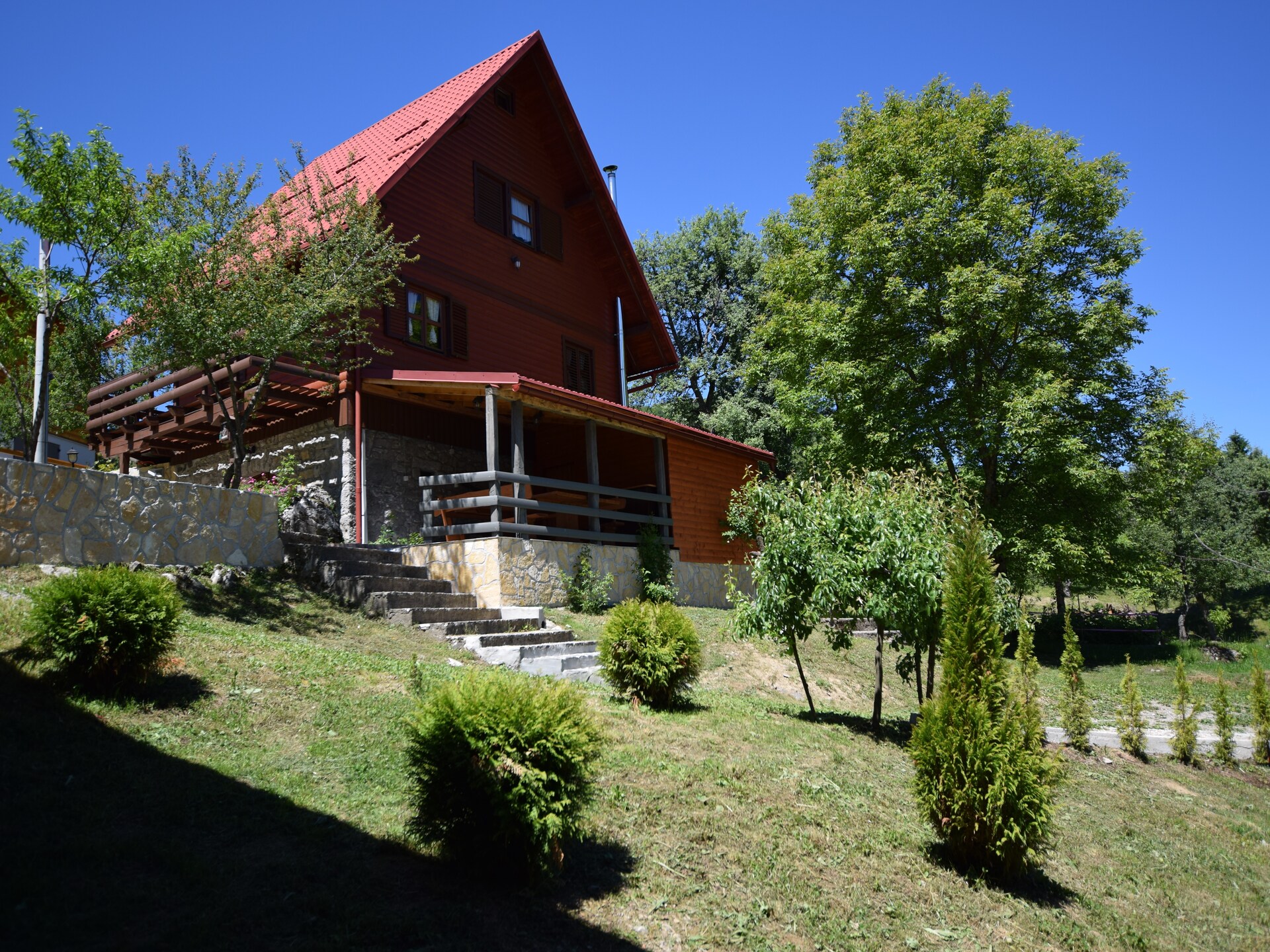 Ruim vrijstaand vakantiehuis voor 10 personen met privézwembad in Brod Moravice - foto 21