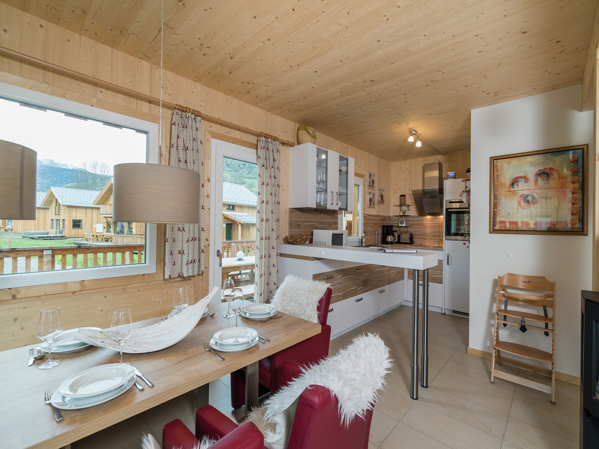 Luxe houten chalet aan de piste met privé jacuzzi en sauna - foto 16