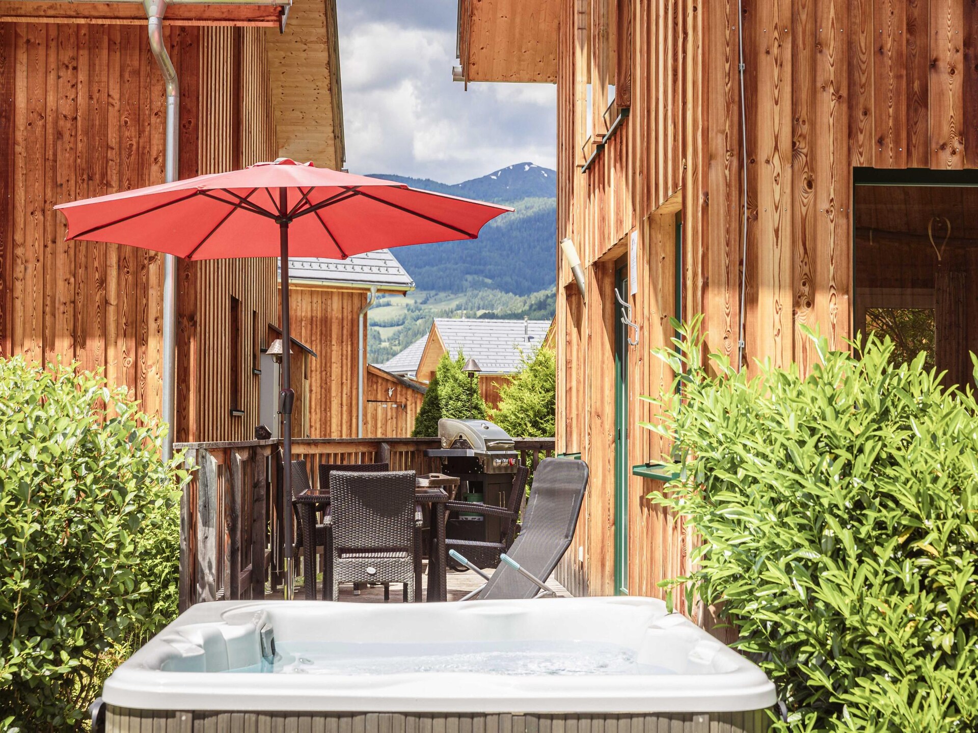 Luxe houten chalet aan de piste met privé jacuzzi en sauna - foto 25