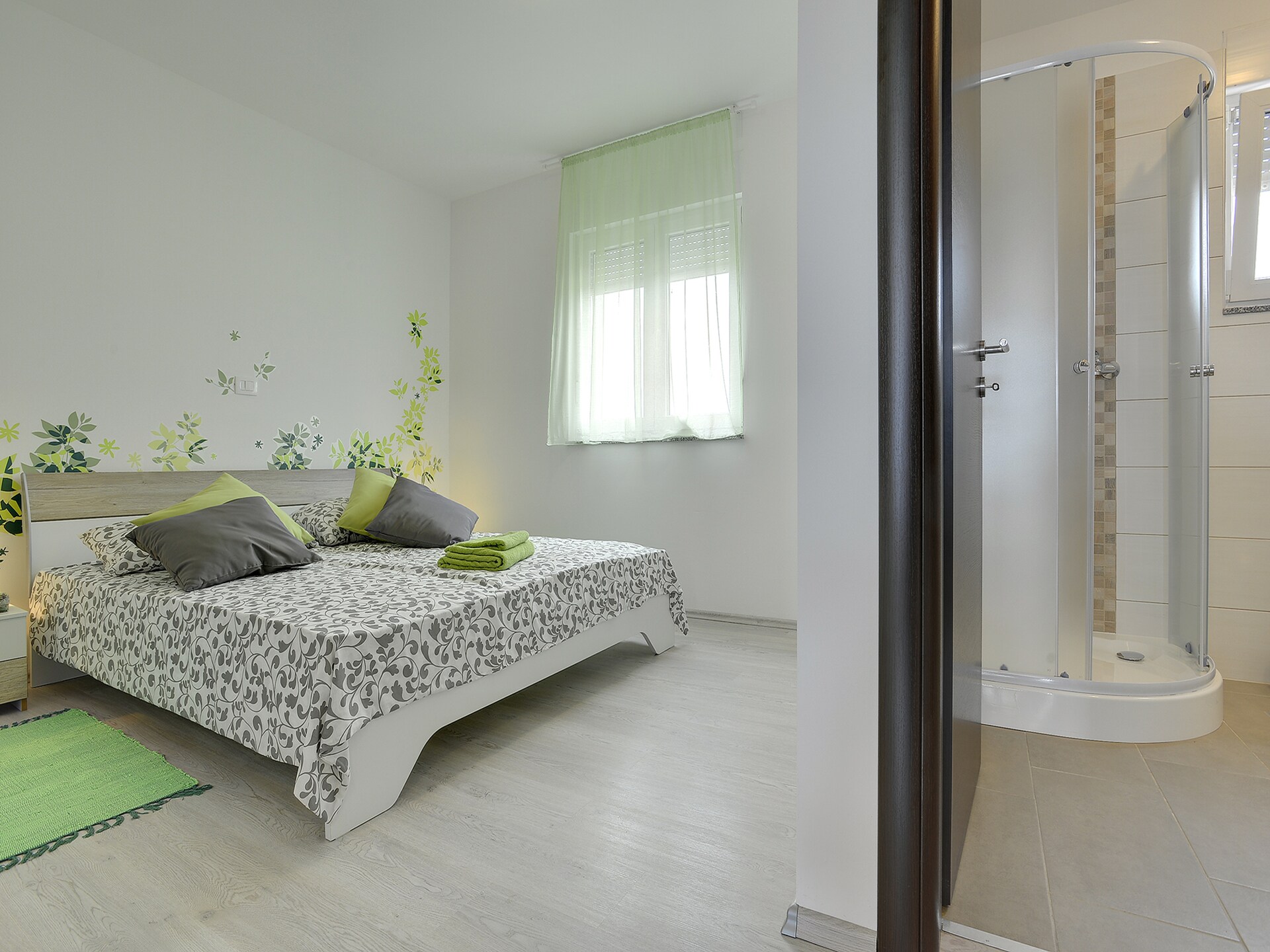 Villa Kata in Rebići: Ruime villa met privézwembad, tuin en zeezicht op 900m - foto 20