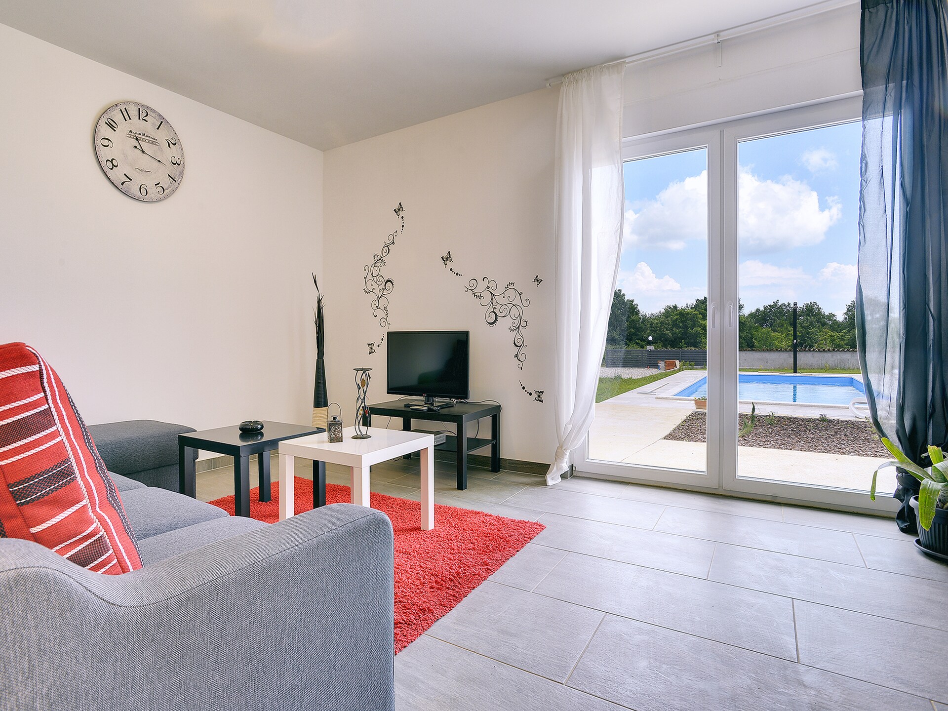 Villa Kata in Rebići: Ruime villa met privézwembad, tuin en zeezicht op 900m - foto 8