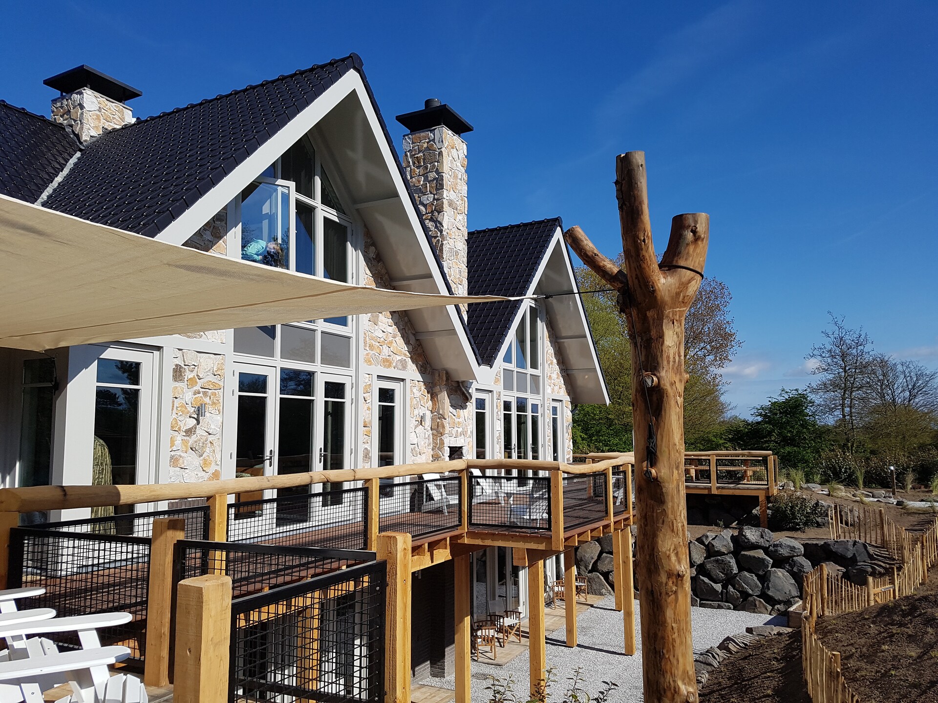 Duinvilla Noordwijk: Luxe groepsaccommodatie met sauna en natuurvijver - foto 8