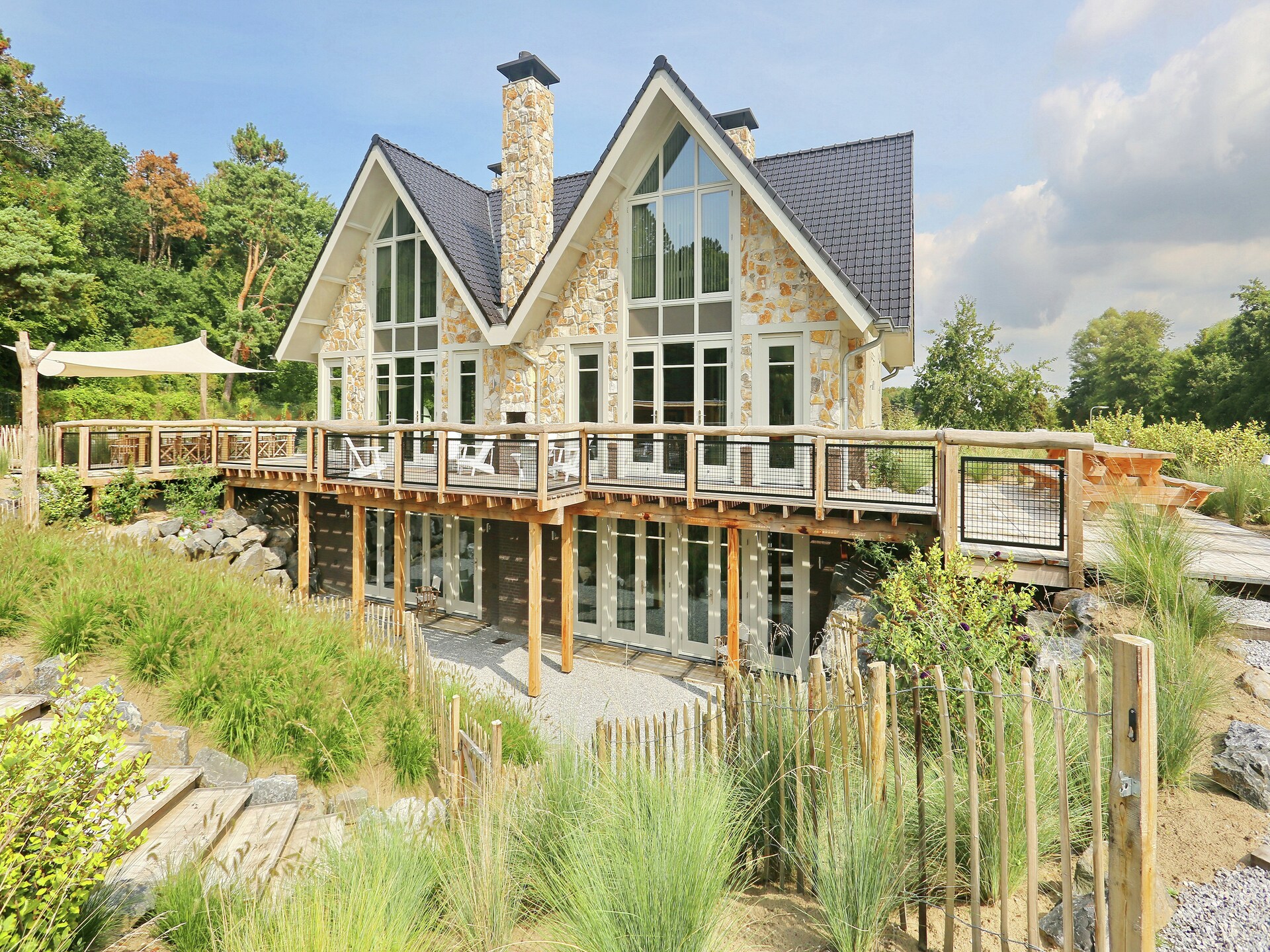 Duinvilla Noordwijk: Luxe groepsaccommodatie met sauna en natuurvijver - foto 9