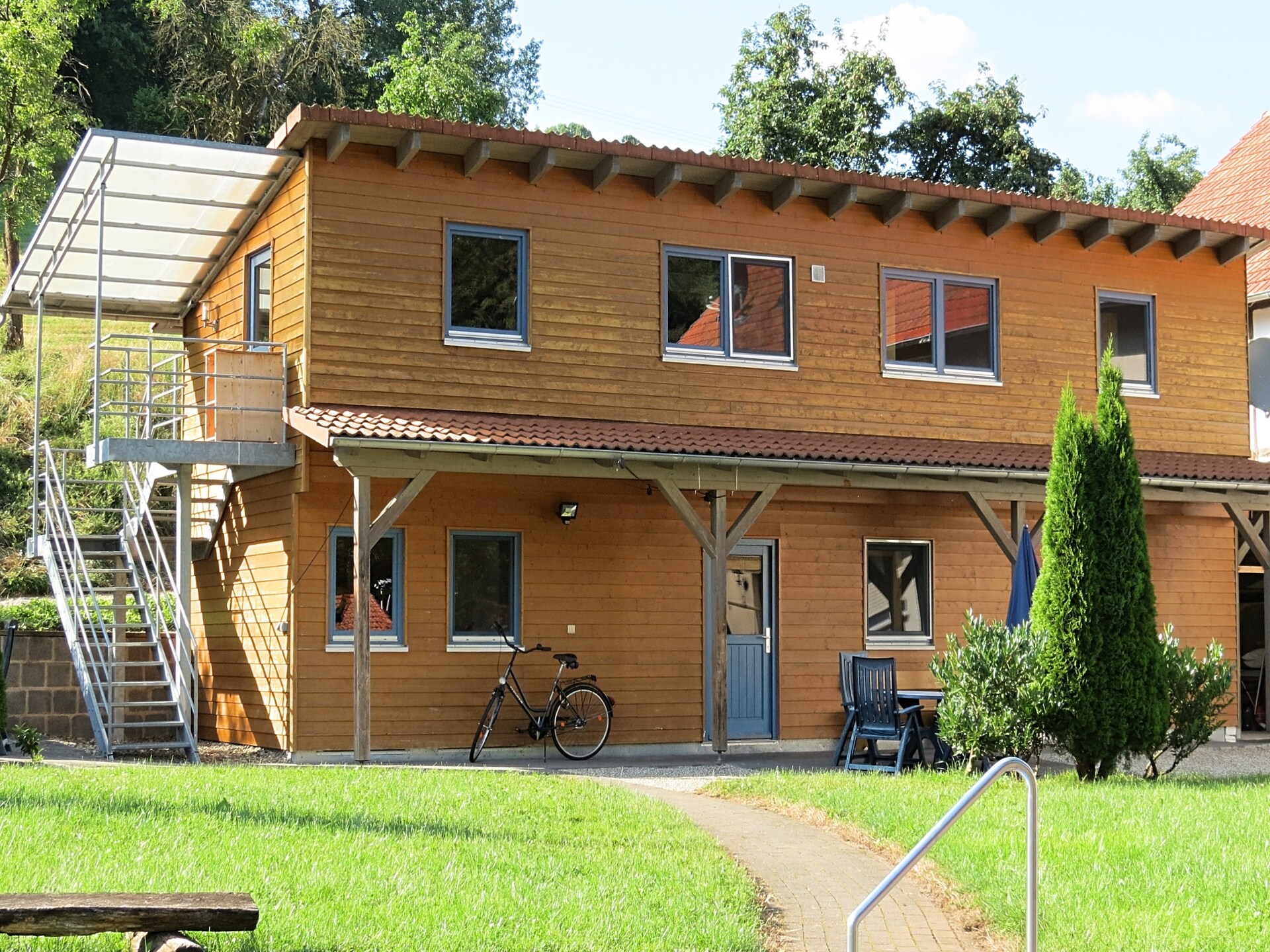 Ruim vakantieappartement op boerderij bij Nationaal Park Kellerwald-Edersee - foto 13