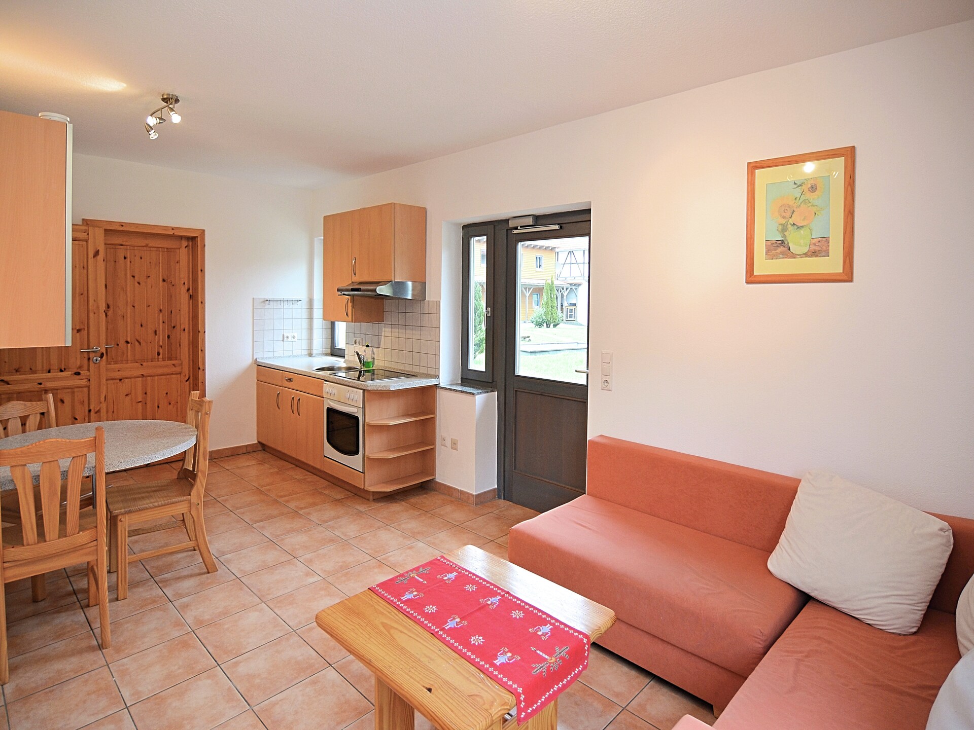 Ruim vakantieappartement op boerderij aan het Nationaal Park Kellerwald - foto 7
