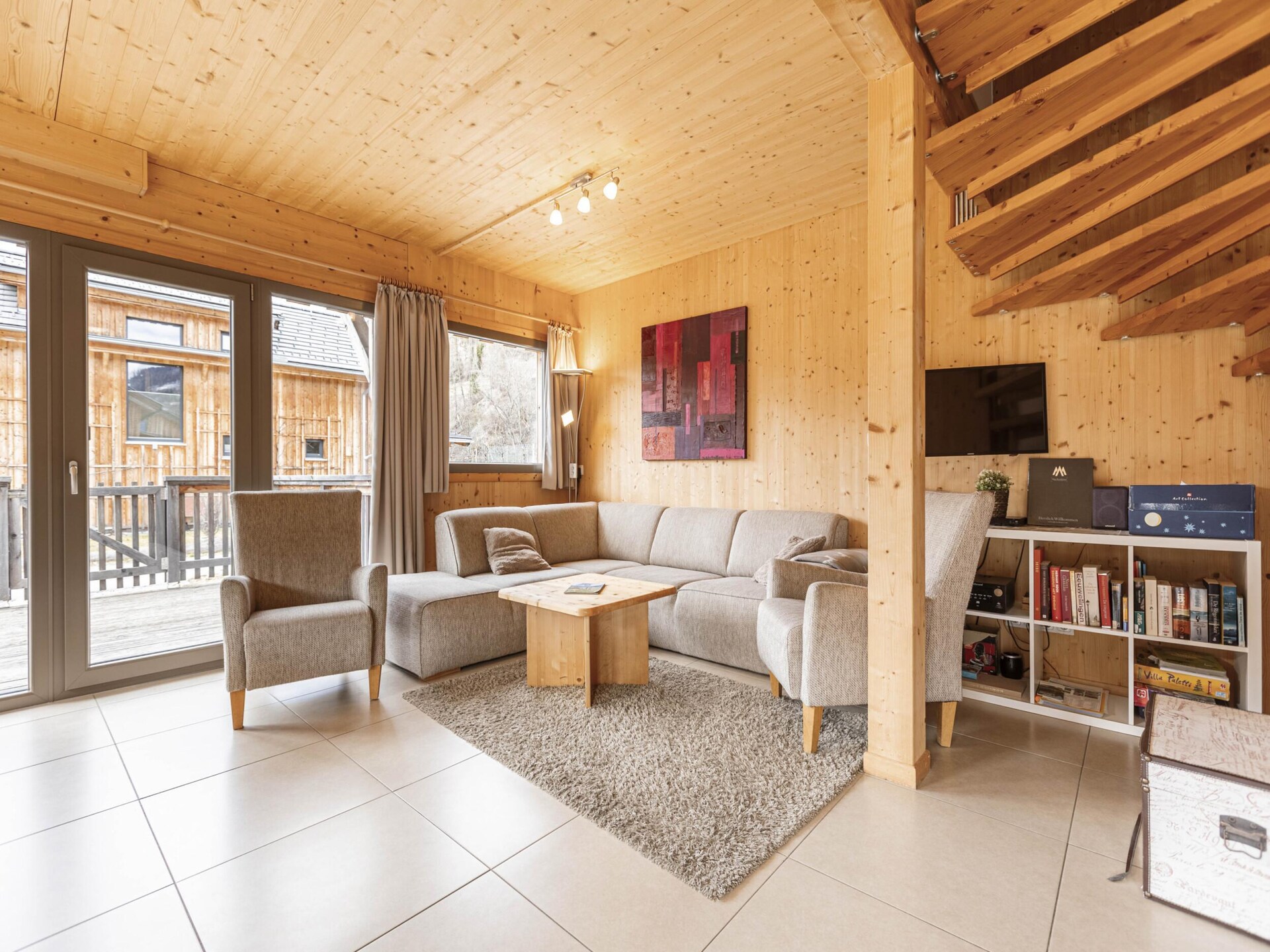 Ruim chalet voor 10 personen met sauna en hottub in Murau, aan de bosrand - foto 2