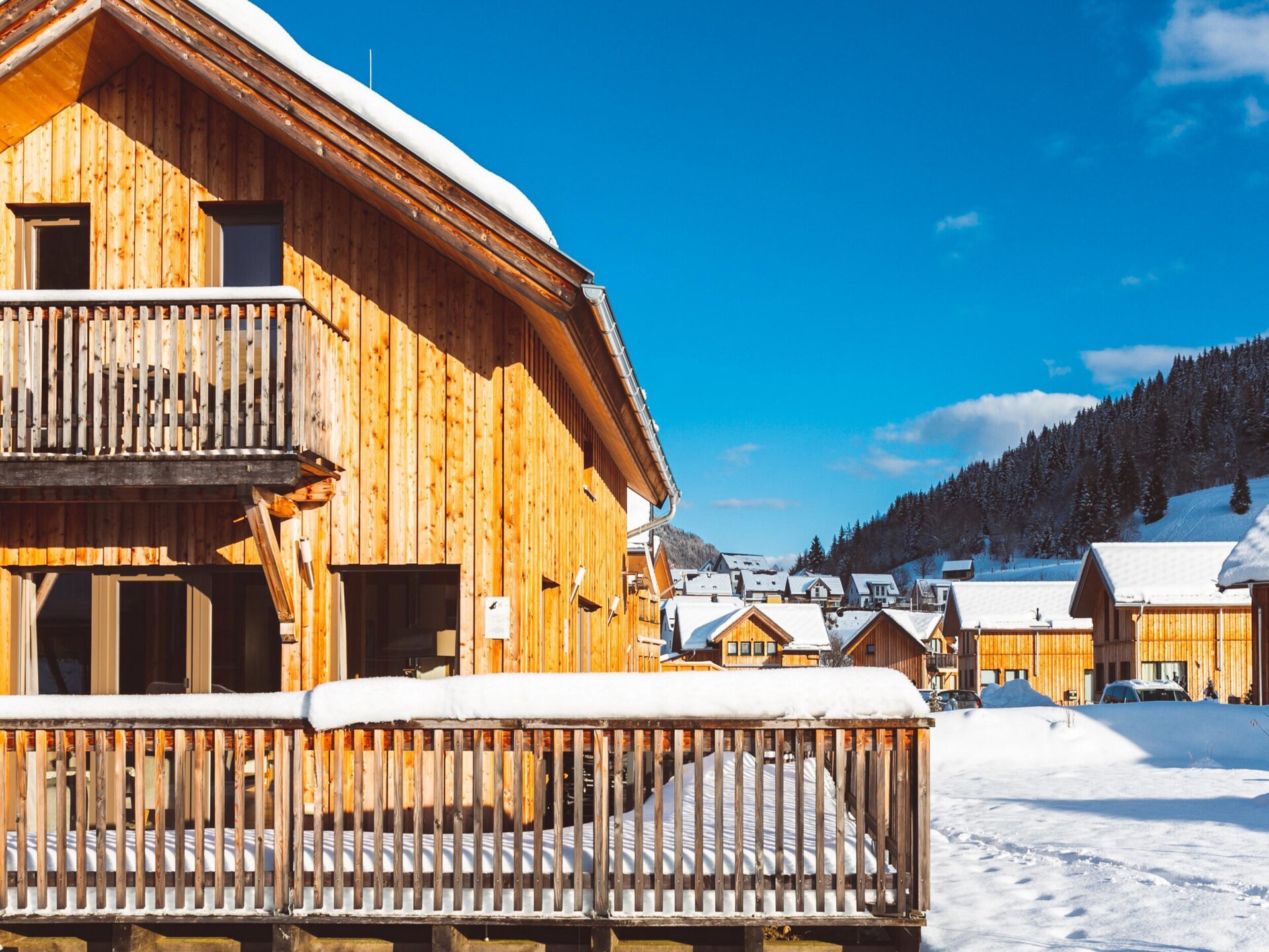 Ruim chalet voor 10 personen met sauna en hottub in Murau, aan de bosrand - foto 34