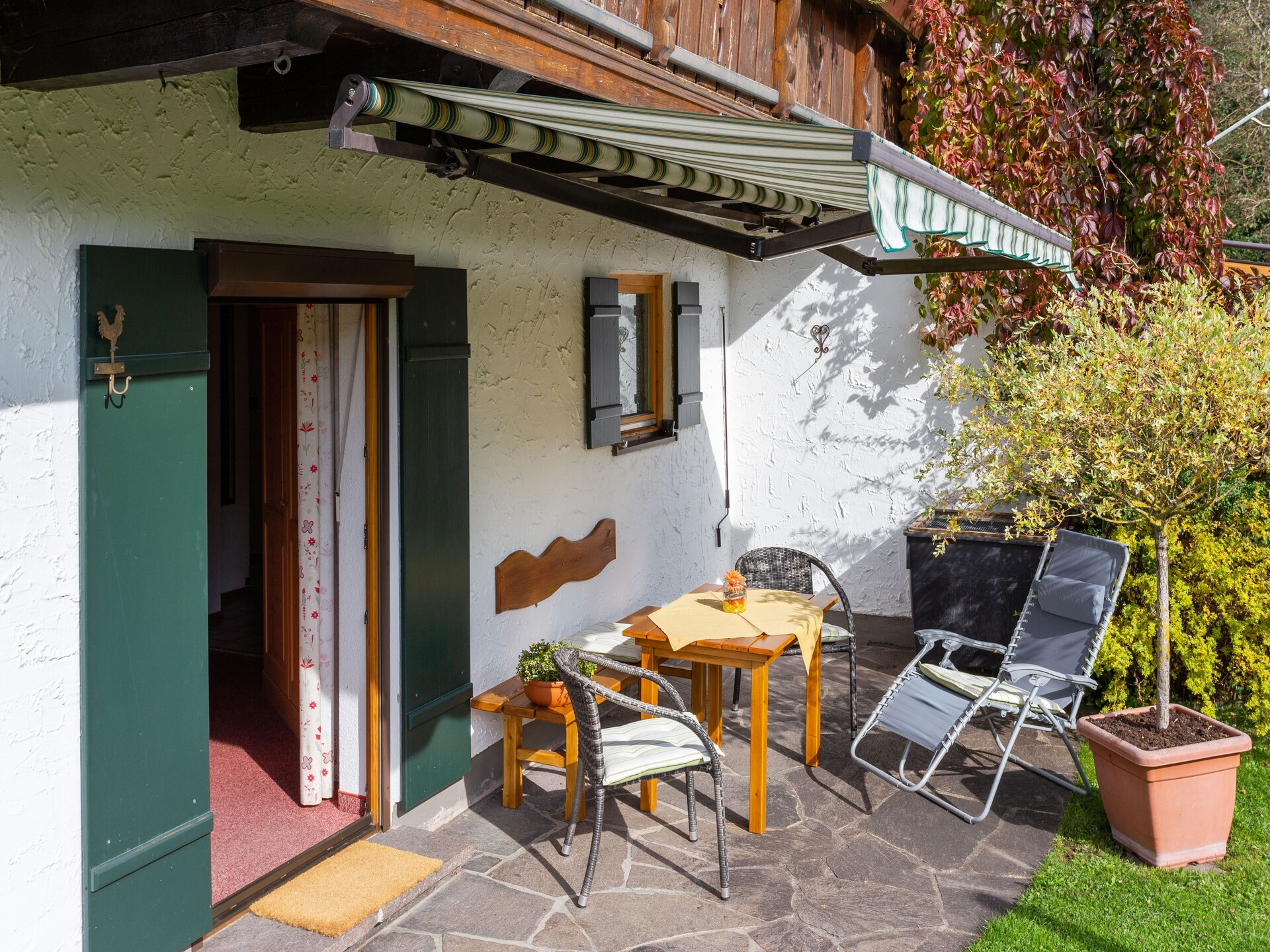 Knus appartement in Trauchgau met tuin, vlakbij skilift en bos - foto 5