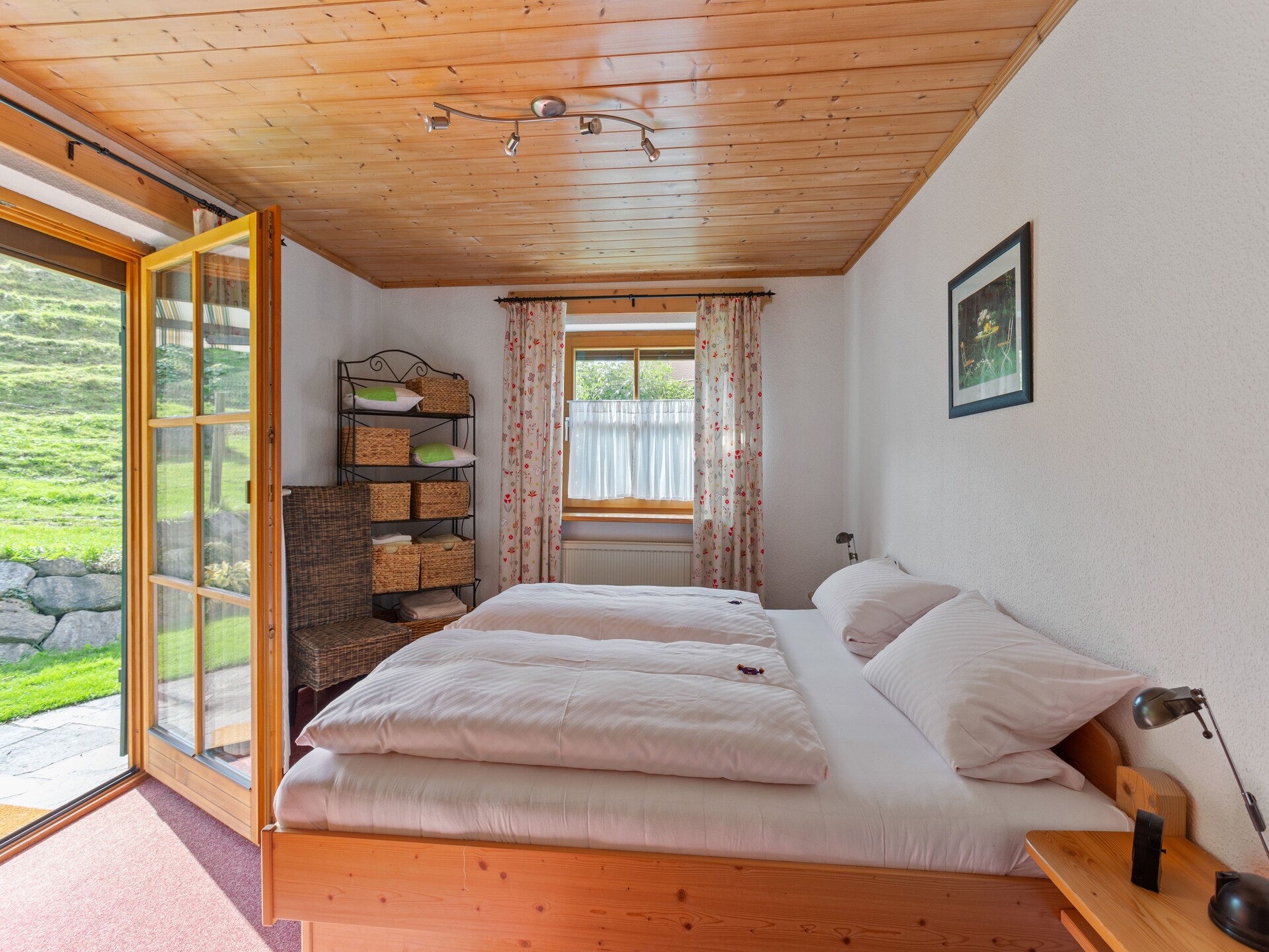 Knus appartement in Trauchgau met tuin, vlakbij skilift en bos - foto 19