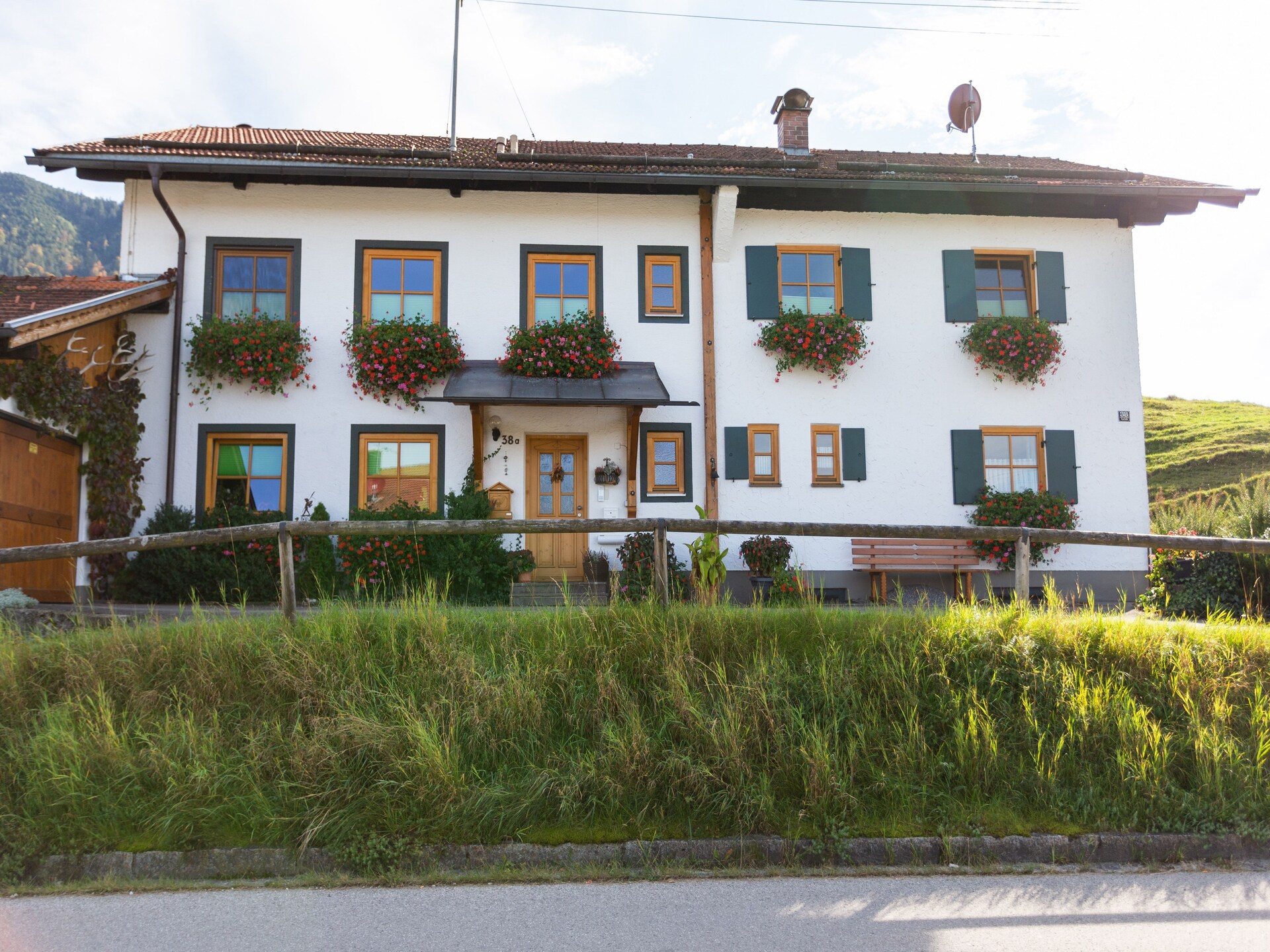 Knus appartement in Trauchgau met tuin, vlakbij skilift en bos - foto 8