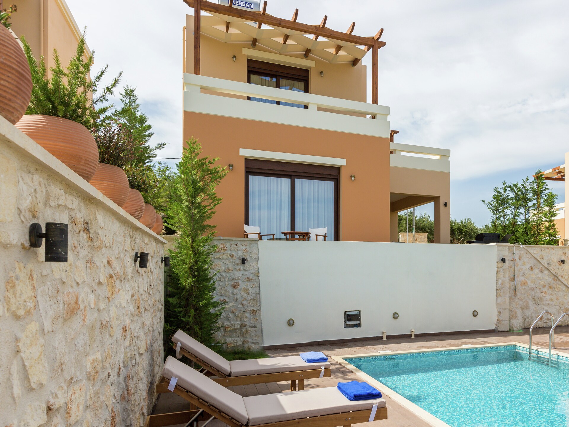 Vrijstaande villa met privézwembad en panoramisch uitzicht bij Arkadi - foto 10