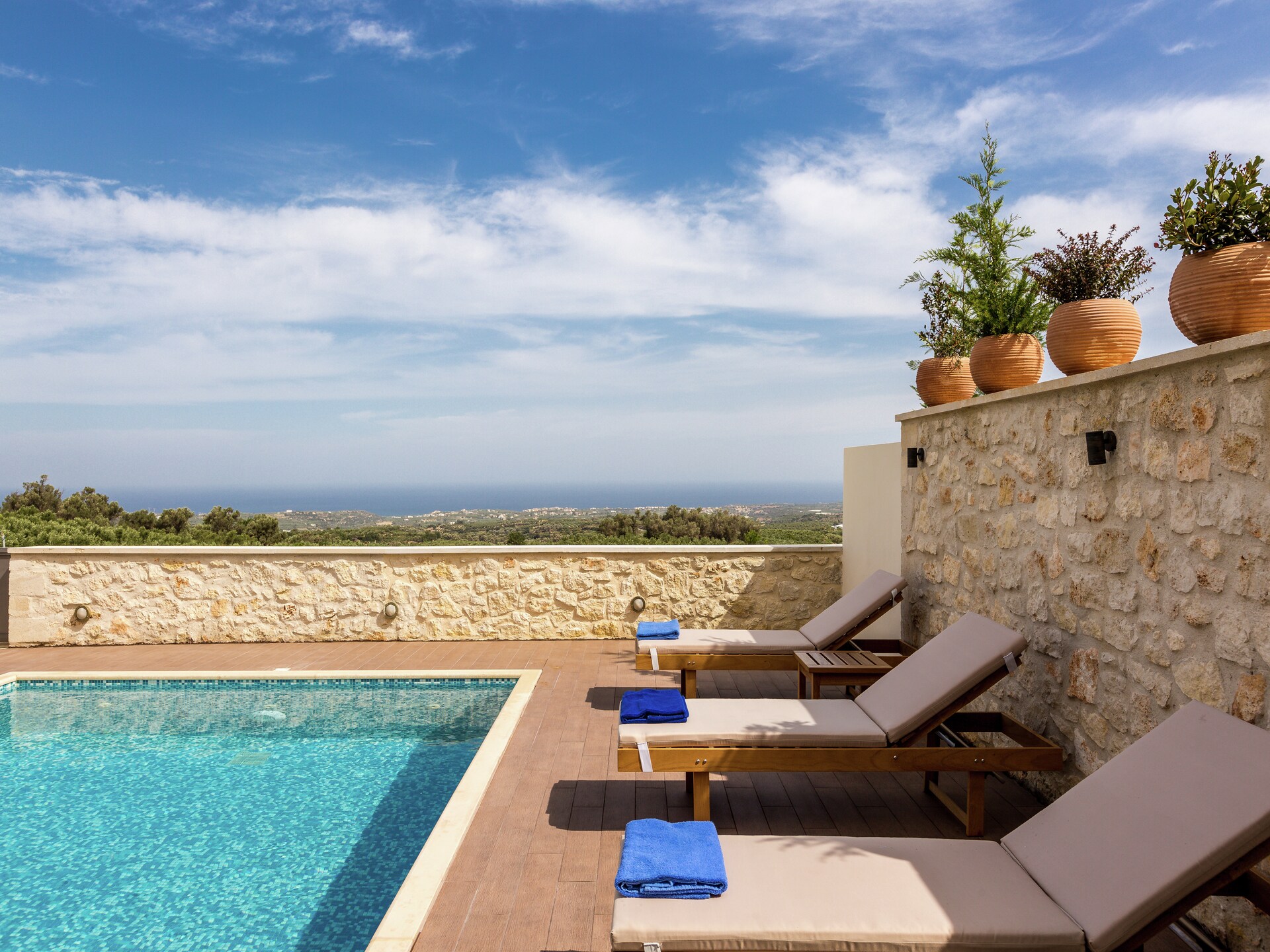 Vrijstaande villa met privézwembad en panoramisch uitzicht bij Arkadi - foto 1