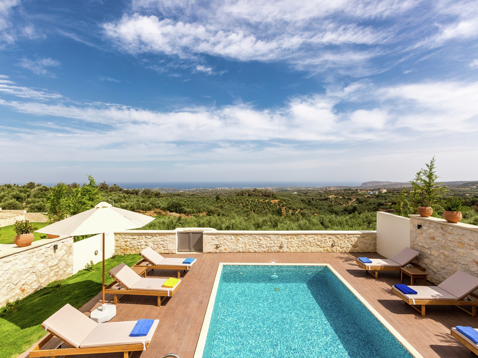 Vrijstaande villa met privézwembad en panoramisch uitzicht bij Arkadi - foto 14