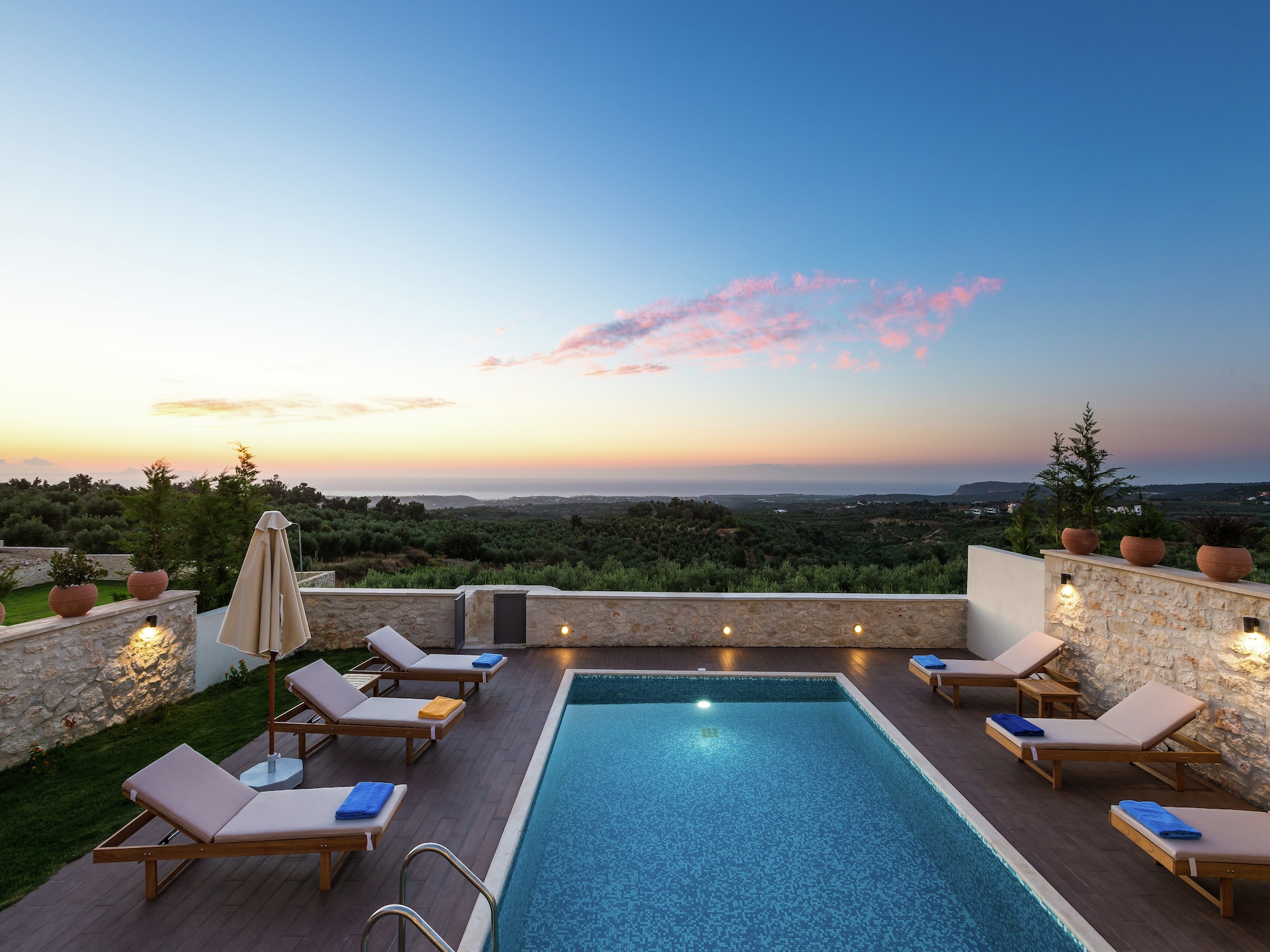 Vrijstaande villa met privézwembad en panoramisch uitzicht bij Arkadi - foto 16