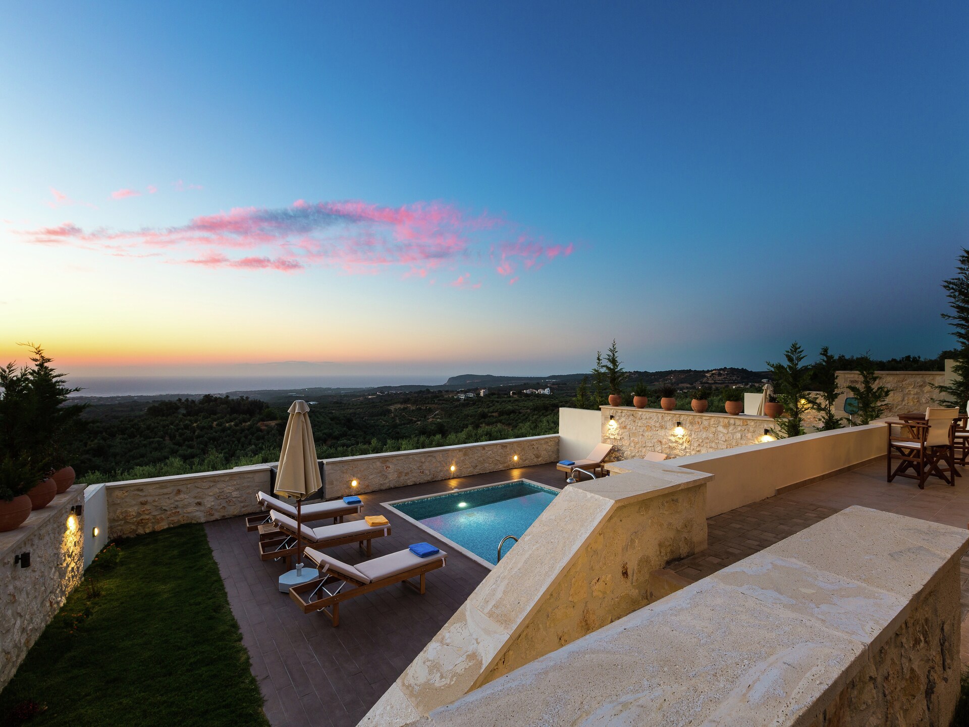 Vrijstaande villa met privézwembad en panoramisch uitzicht bij Arkadi - foto 17