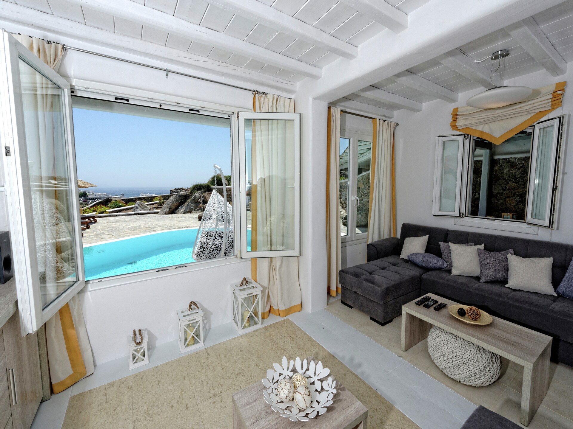 Villa Harmony: Elegante villa met privézwembad nabij Kalafatis strand - foto 39