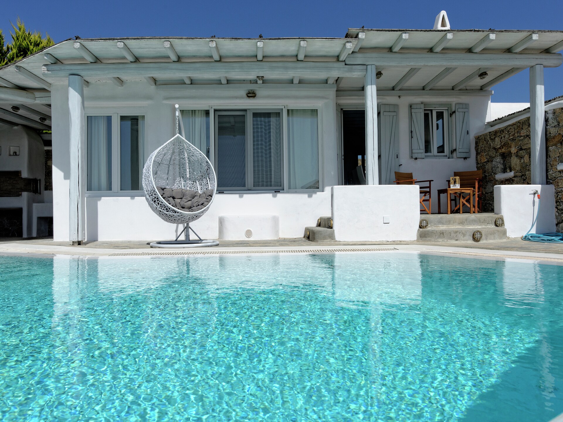 Villa Harmony: Elegante villa met privézwembad nabij Kalafatis strand - foto 8