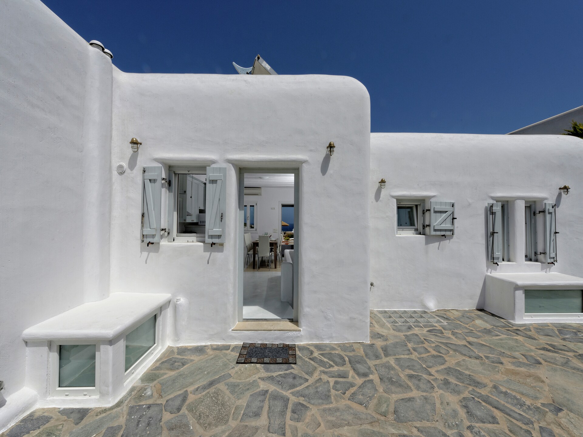 Villa Harmony: Elegante villa met privézwembad nabij Kalafatis strand - foto 9