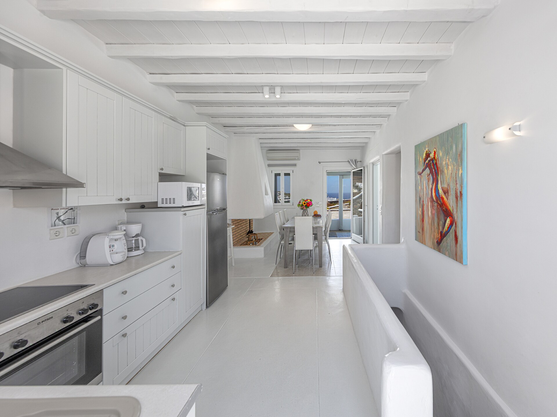 Villa Harmony: Elegante villa met privézwembad nabij Kalafatis strand - foto 20