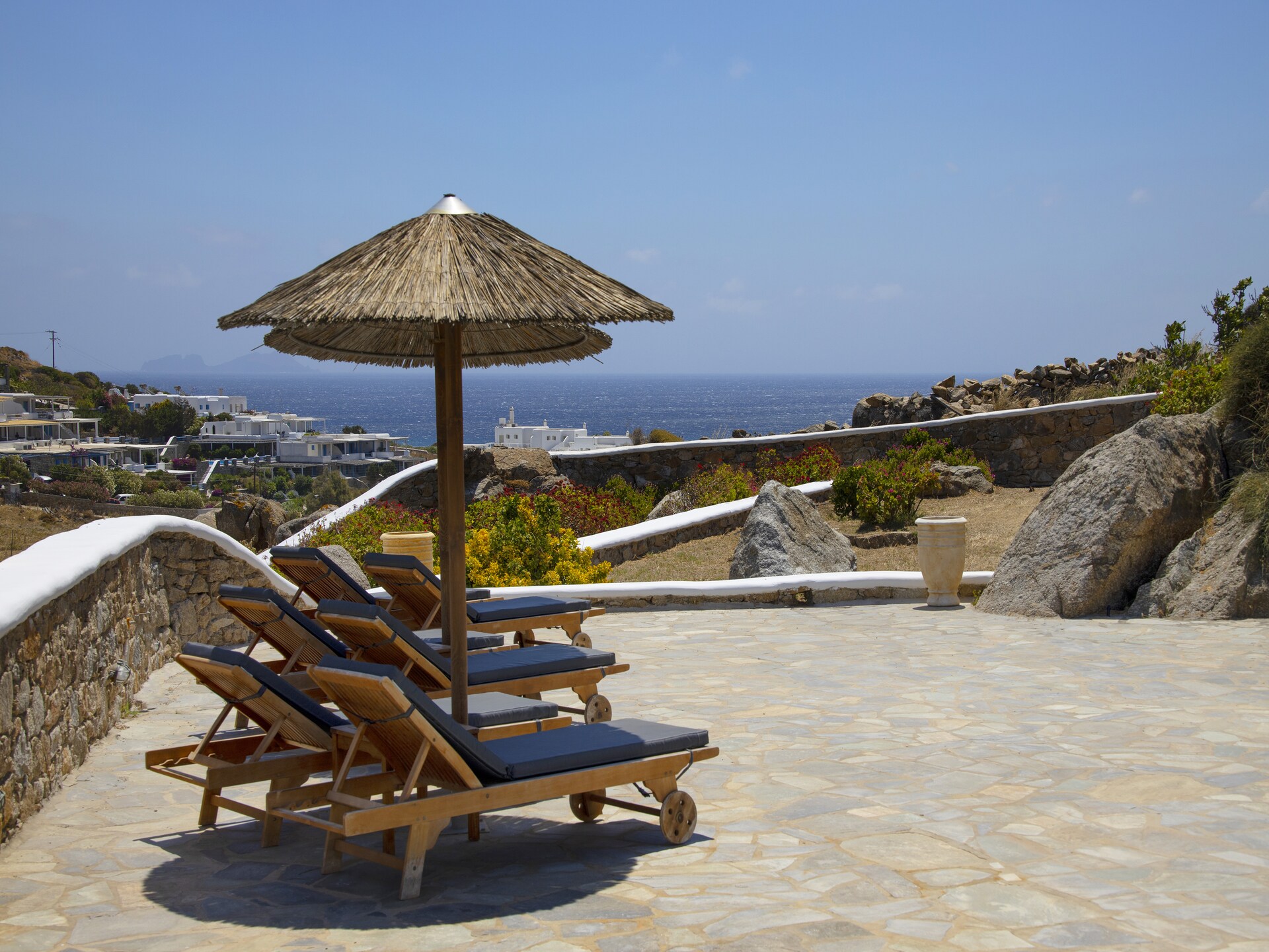 Villa Harmony: Elegante villa met privézwembad nabij Kalafatis strand - foto 35