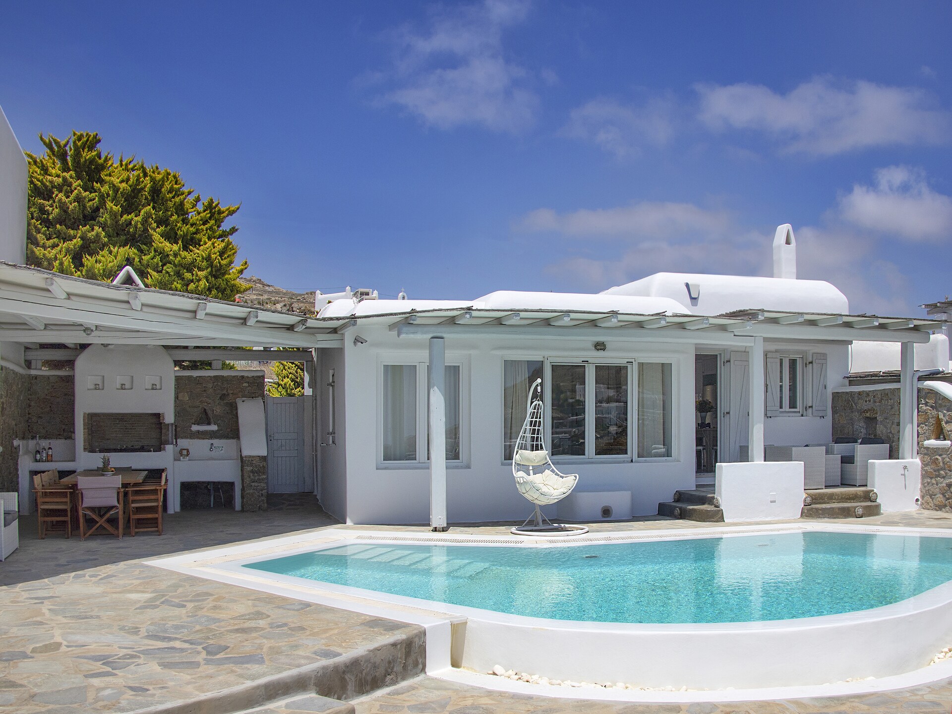Villa Harmony: Elegante villa met privézwembad nabij Kalafatis strand - foto 16