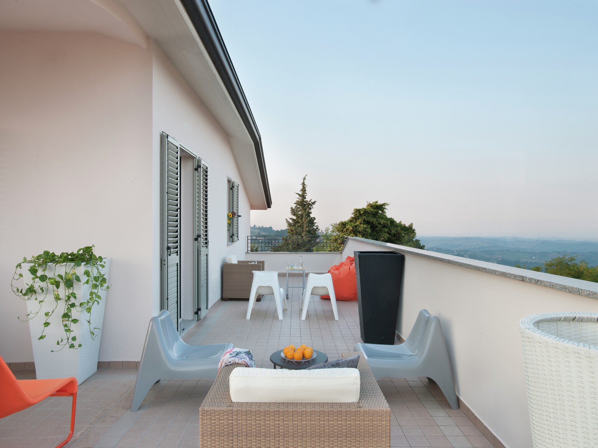 Panorama Il Tondo: Ruim appartement met zwembad en terras nabij Tavullia - foto 23