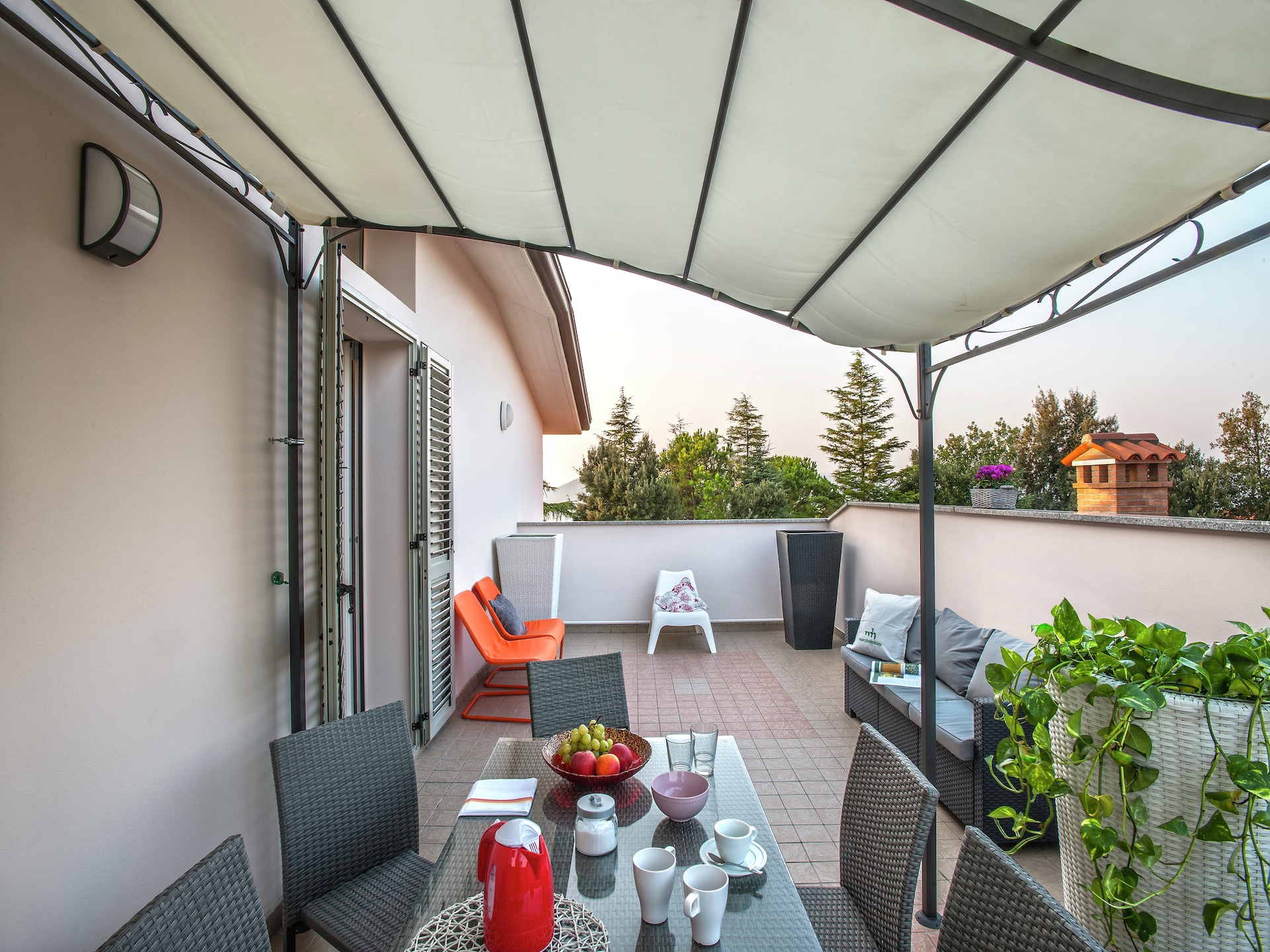 Licht appartement Panorama Il Rosso in Tavullia voor 5 personen - foto 22
