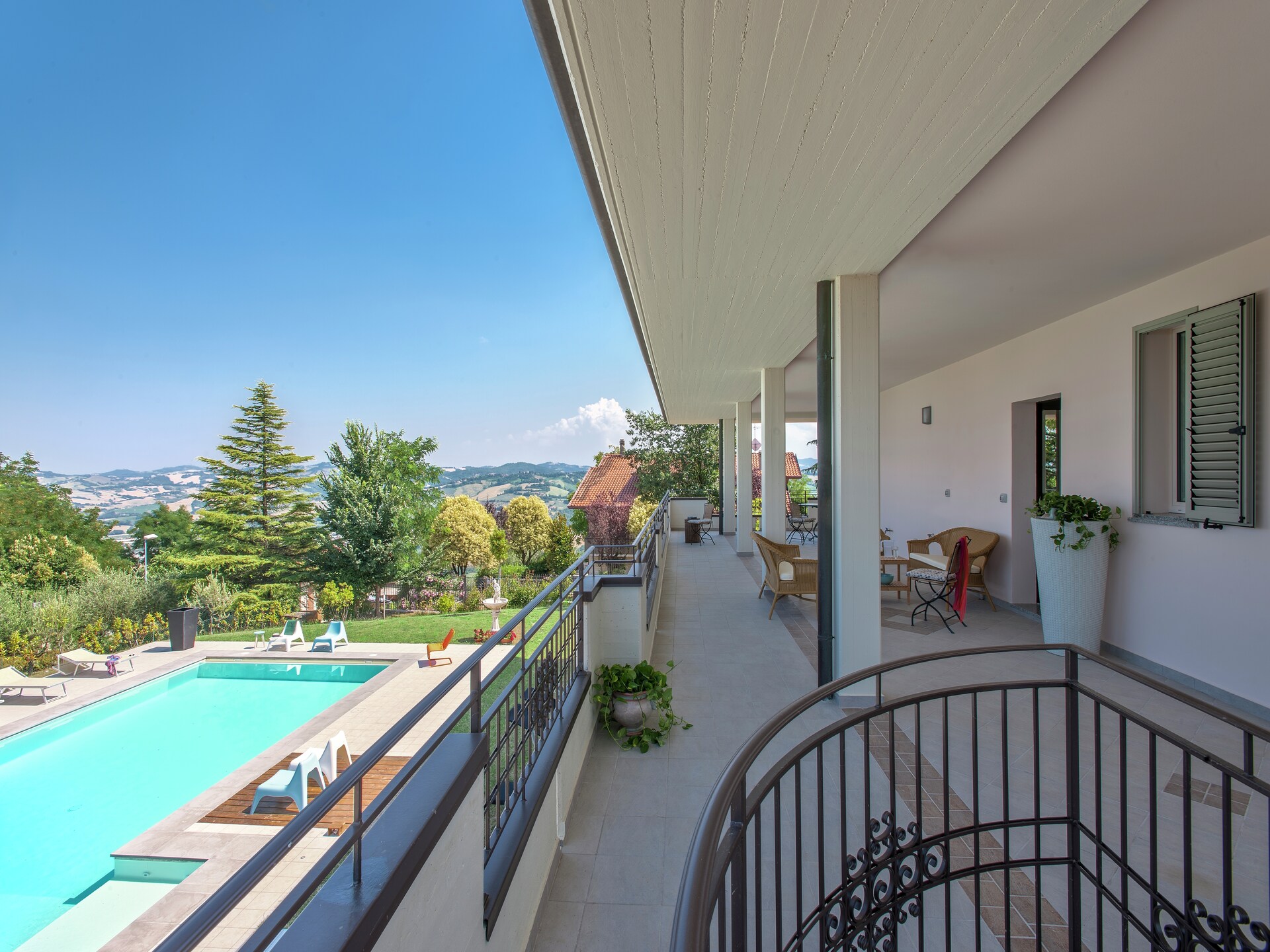 Panorama Il Mare: Ruim appartement met zwembad nabij golfbaan en Adriatische kust - foto 28