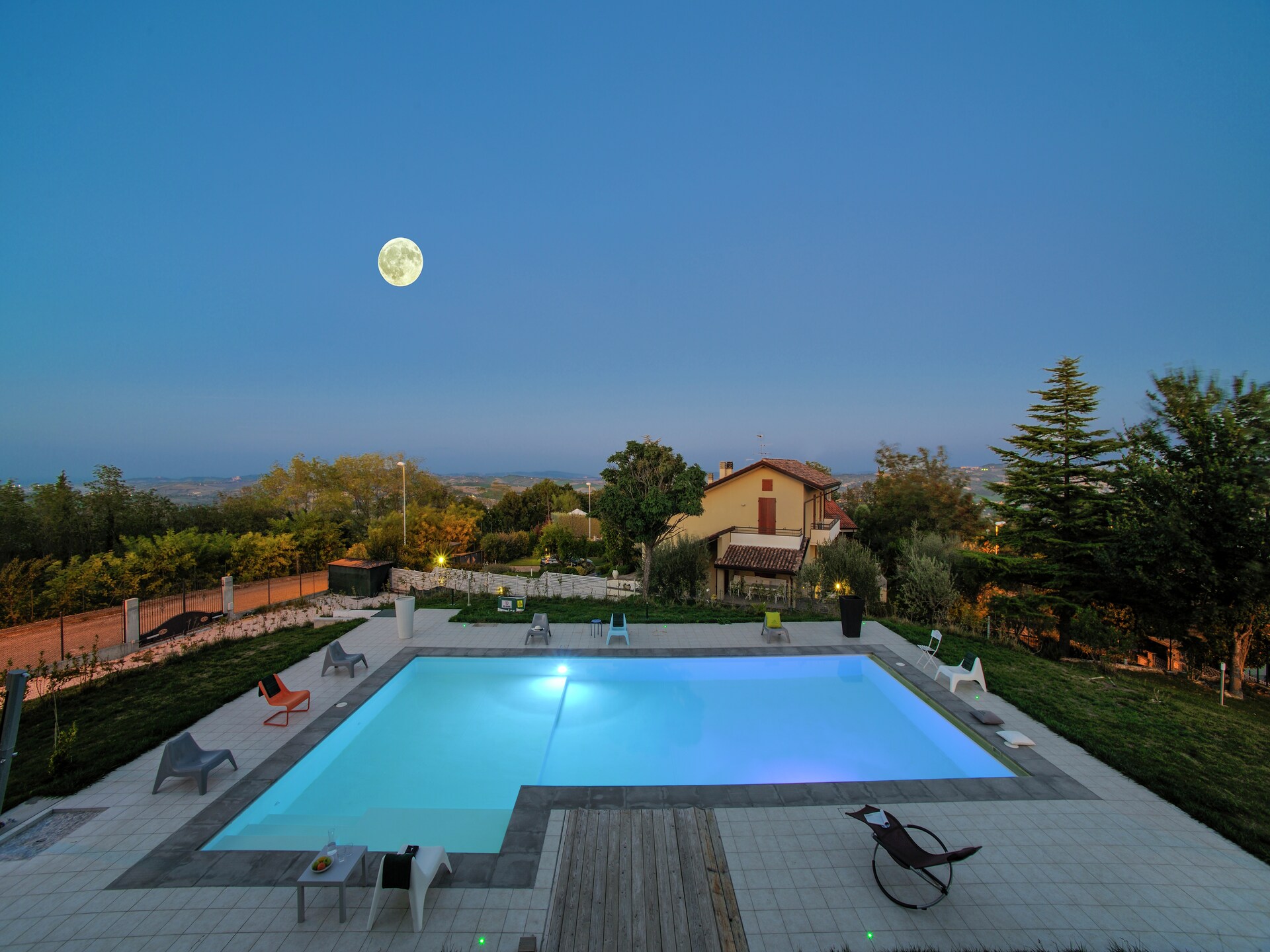 Ruim appartement Panorama La Foglia in Tavullia voor 6 personen - foto 2