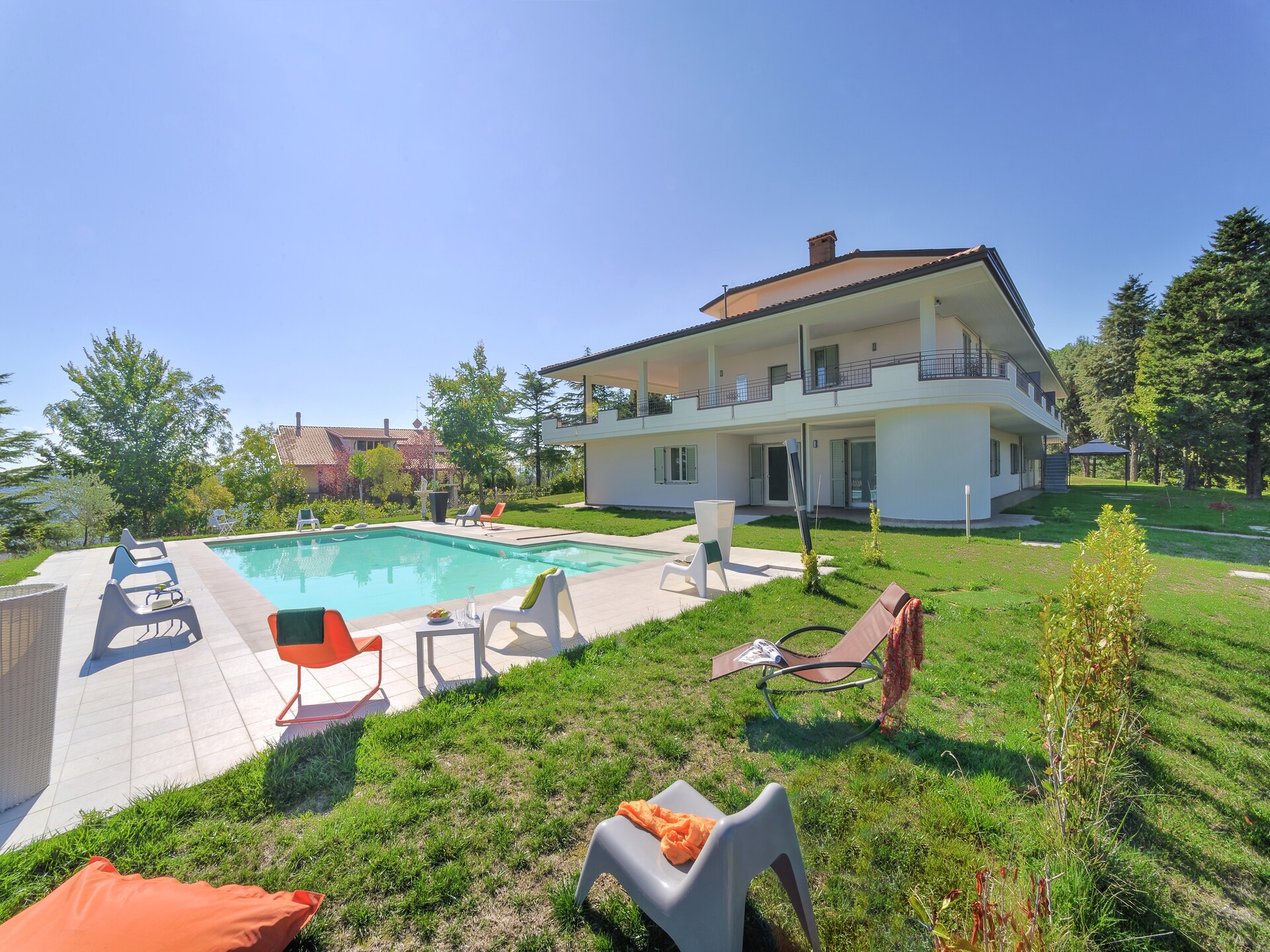 Ruim appartement Panorama La Foglia in Tavullia voor 6 personen - foto 7