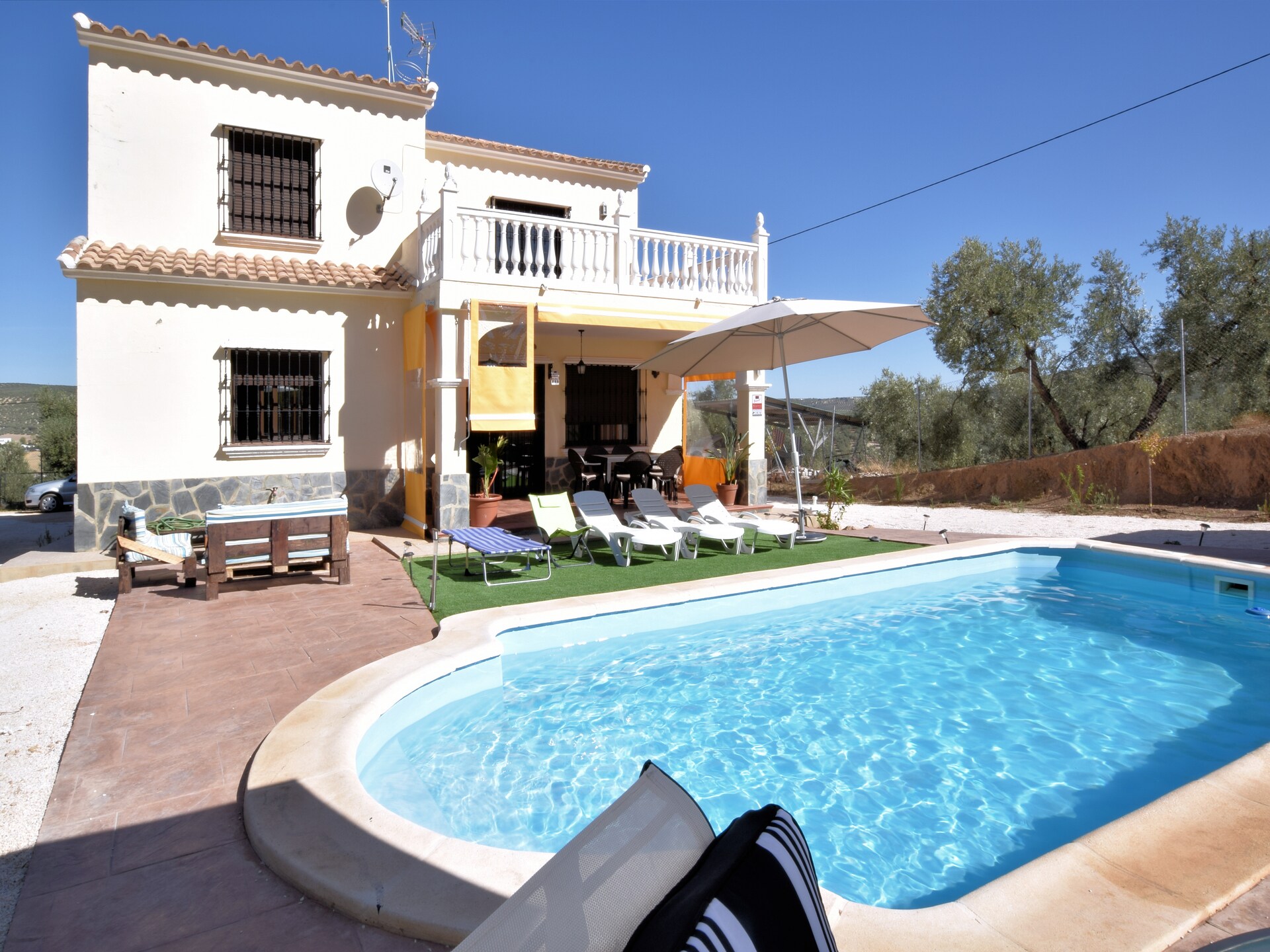 Casa Victor: Ruime Andalusische villa met panoramisch uitzicht in Villanueva de Trabuco - foto 5
