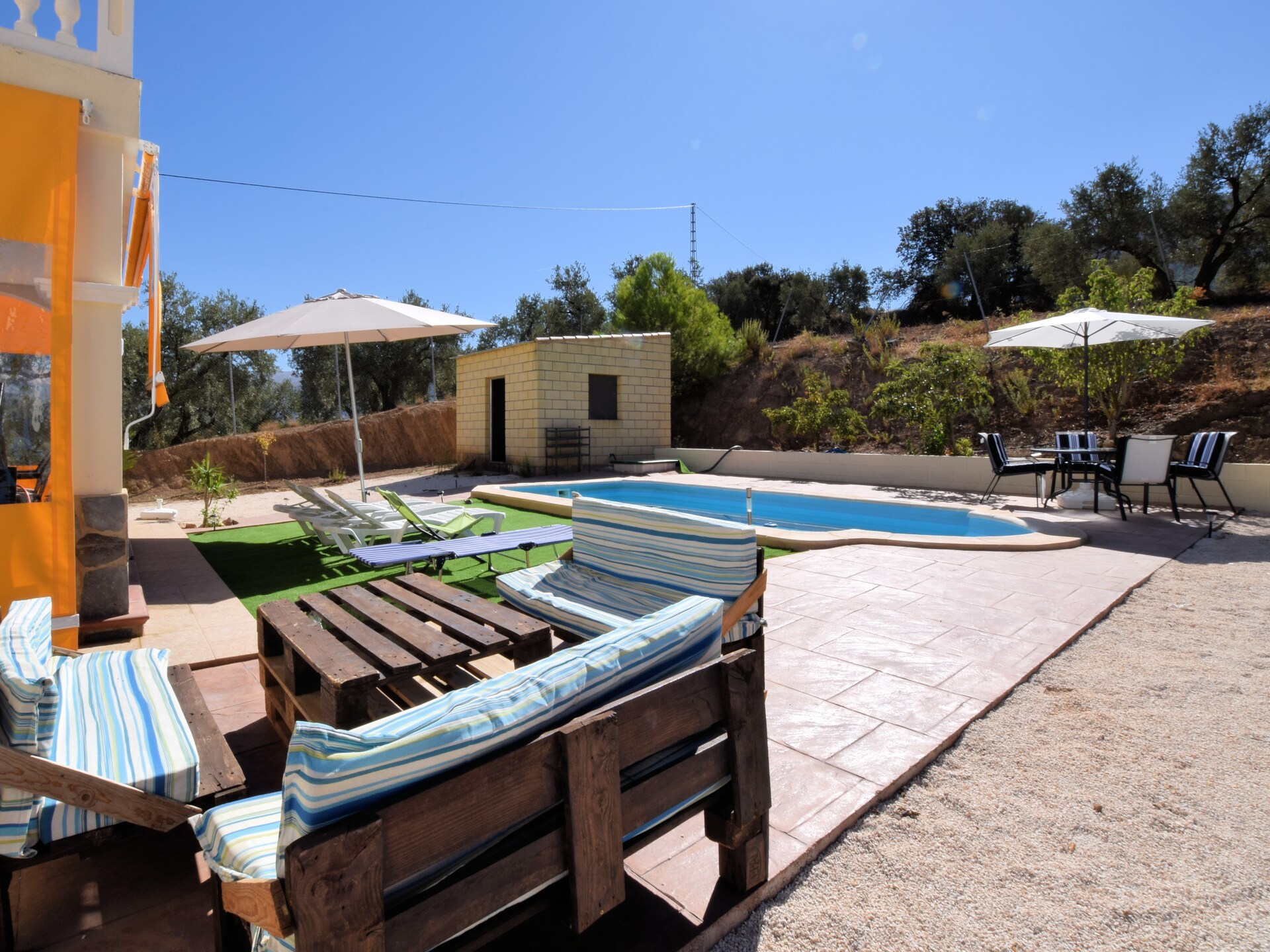 Casa Victor: Ruime Andalusische villa met panoramisch uitzicht in Villanueva de Trabuco - foto 35