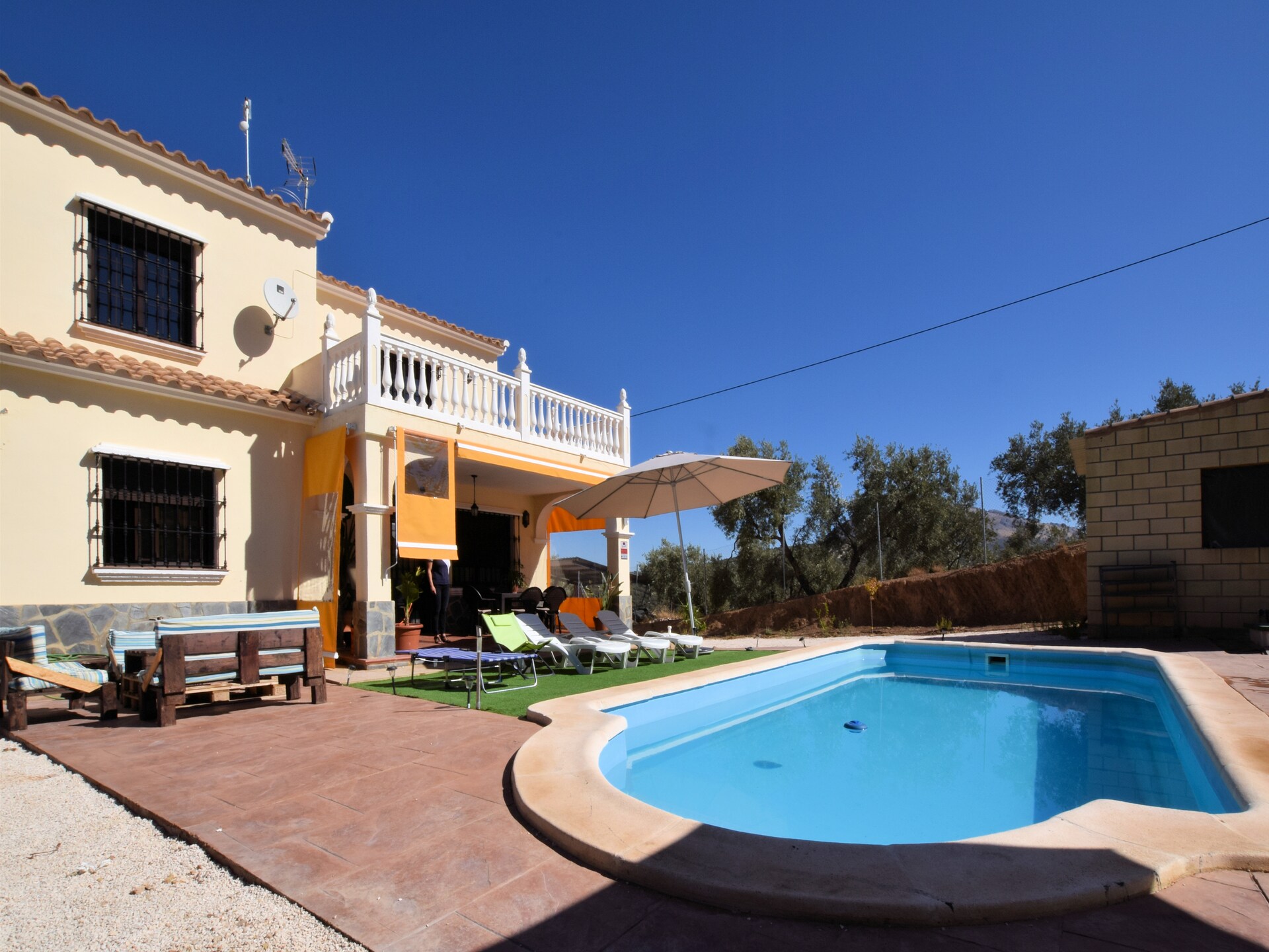 Casa Victor: Ruime Andalusische villa met panoramisch uitzicht in Villanueva de Trabuco - foto 7