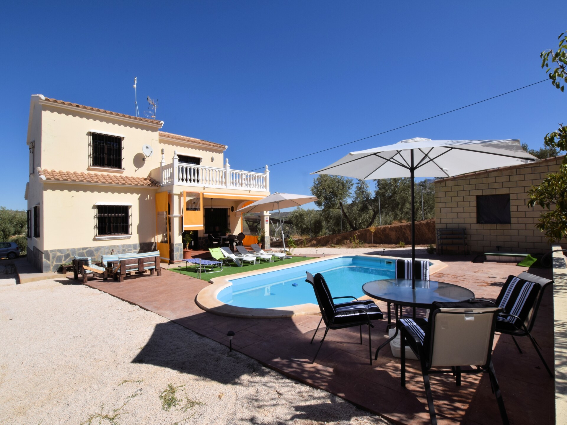 Casa Victor: Ruime Andalusische villa met panoramisch uitzicht in Villanueva de Trabuco - foto 32