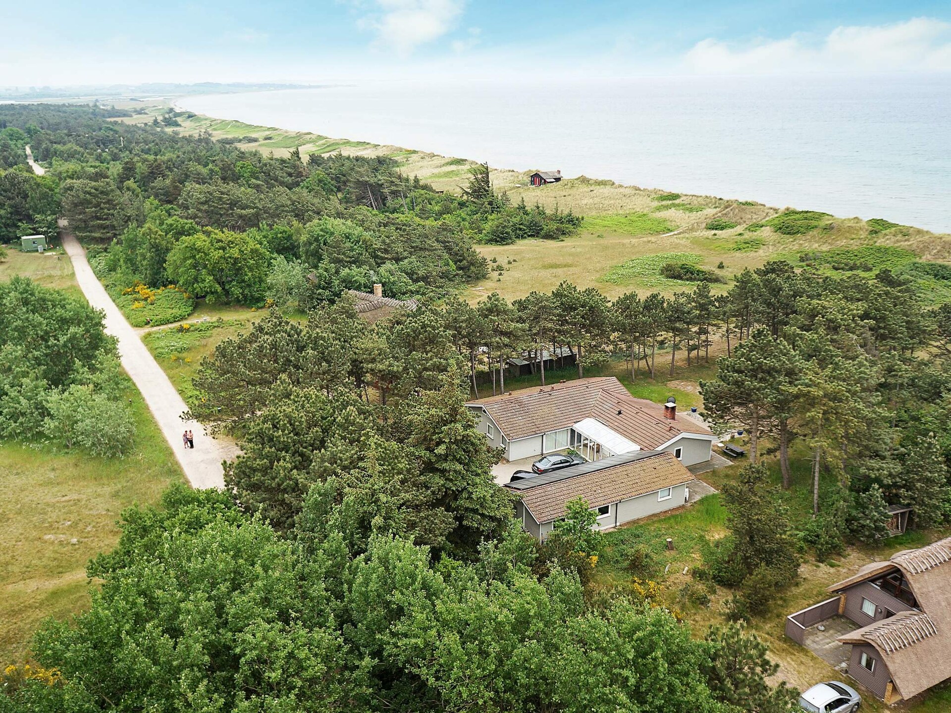 Ruim vakantiehuis met privézwembad en sauna direct aan het strand van Langeland - foto 54