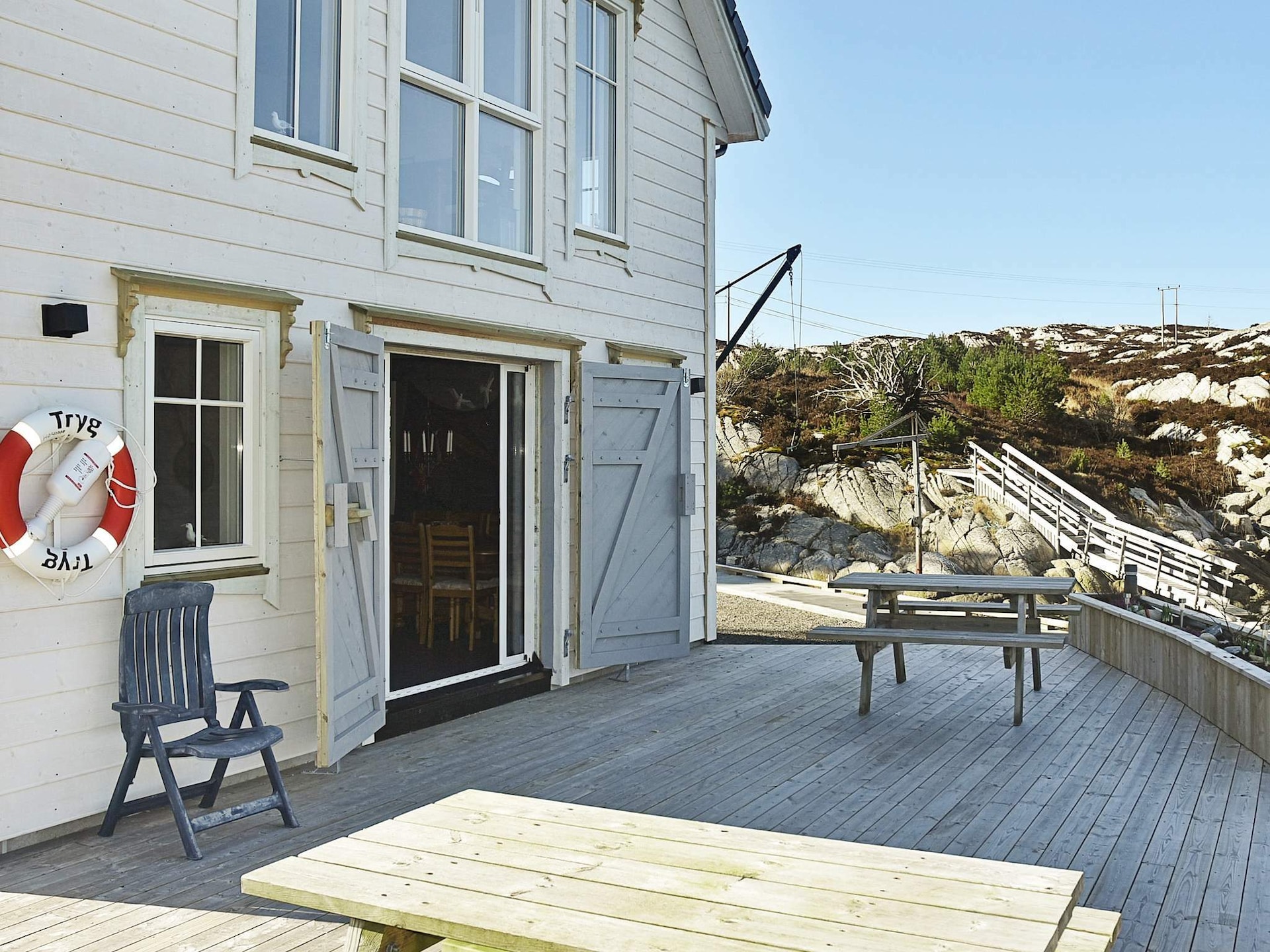 Lichtrijk vakantiehuis direct aan de fjord in Urangsvåg - foto 4