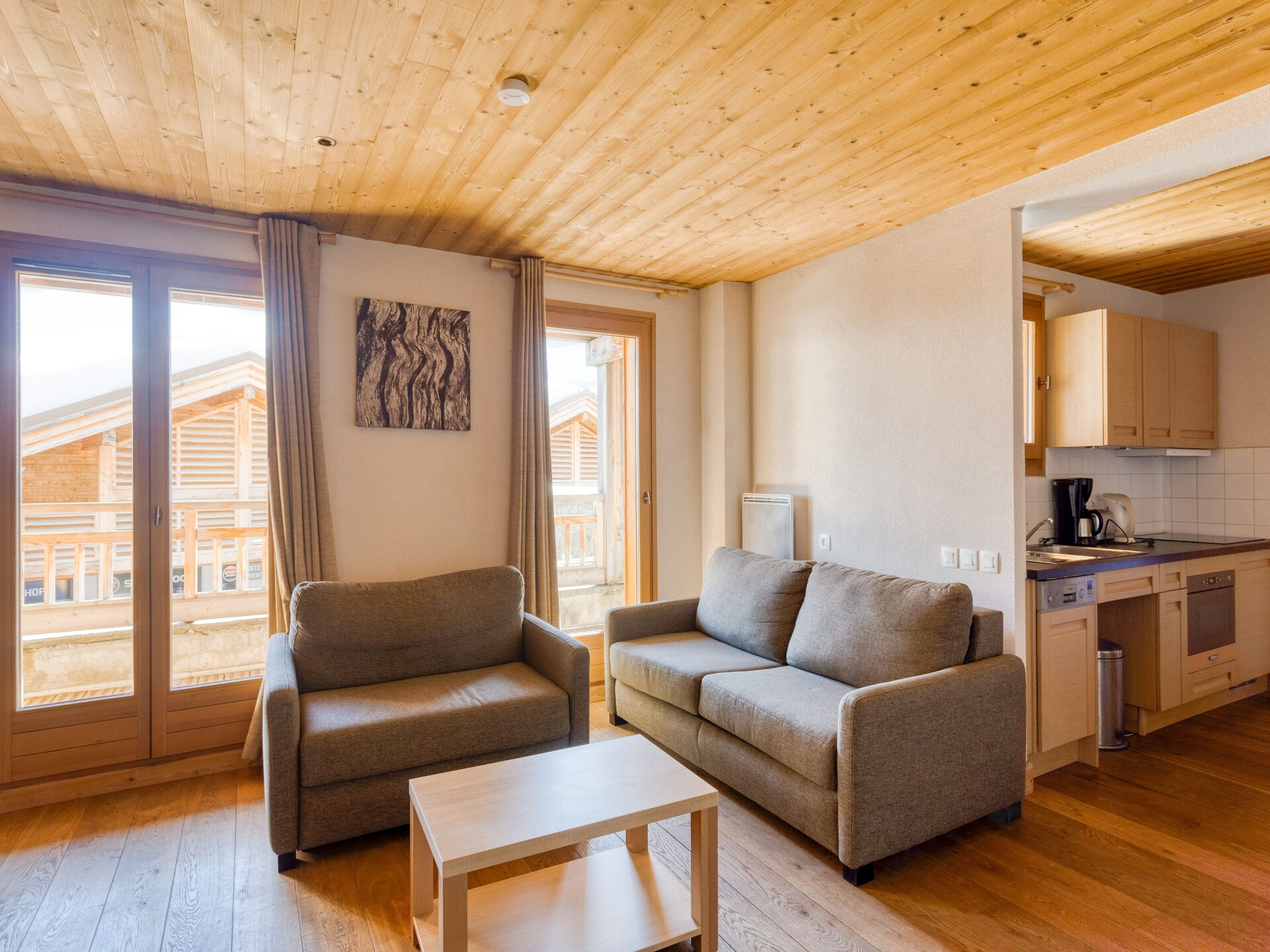 Stijlvol appartement in Flaine, direct aan de piste van het Grand Massif - foto 9