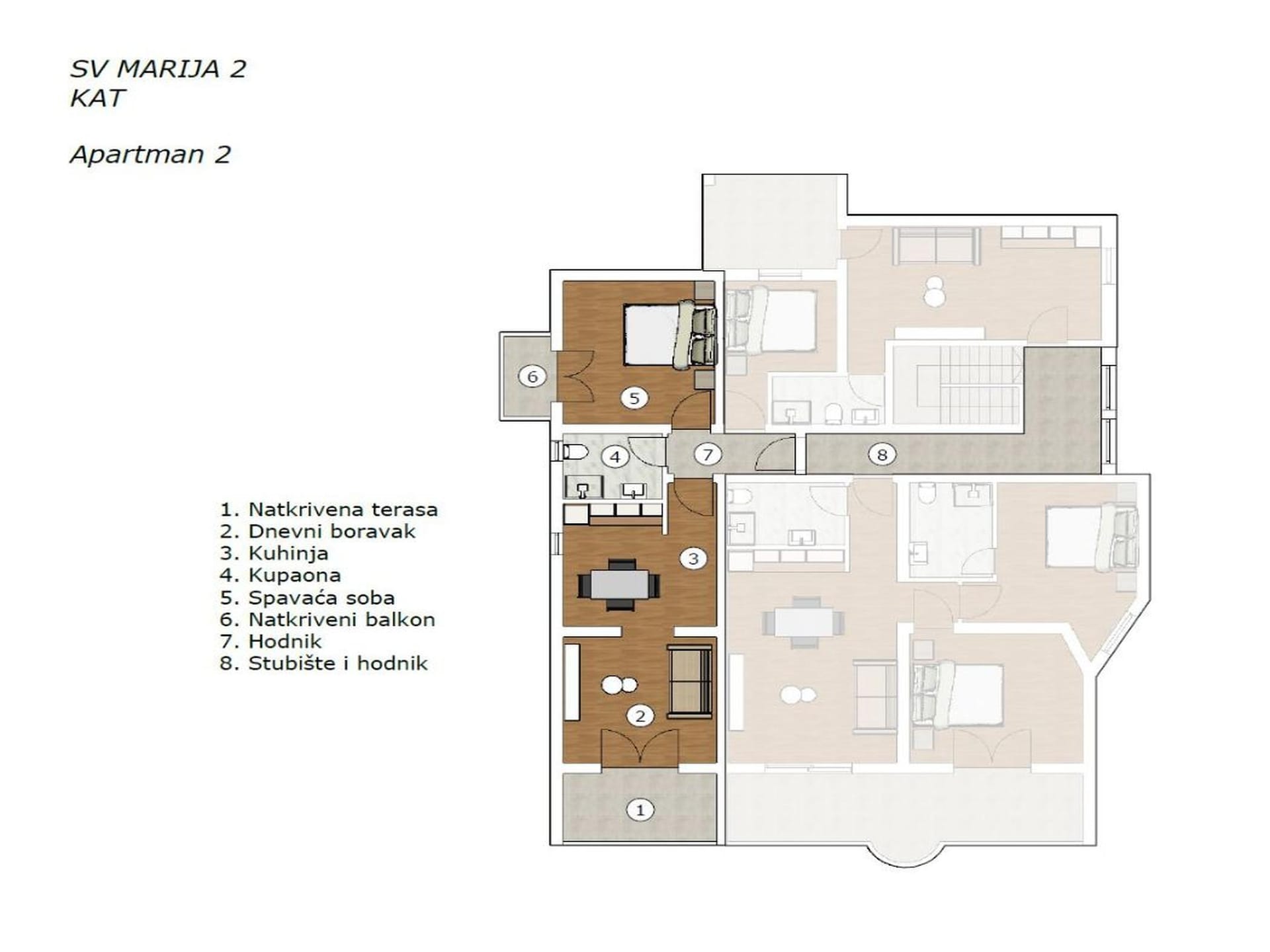 Appartement direct aan zee met privéstrand en bootligplaats in Stara Novalja - foto 31