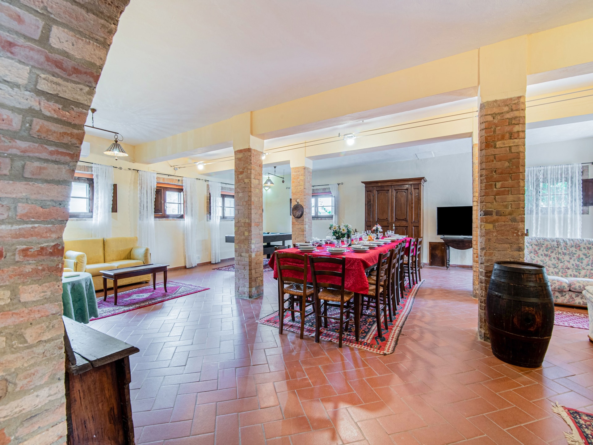 Ruime villa voor 14 personen in het hart van Montalcino - foto 4