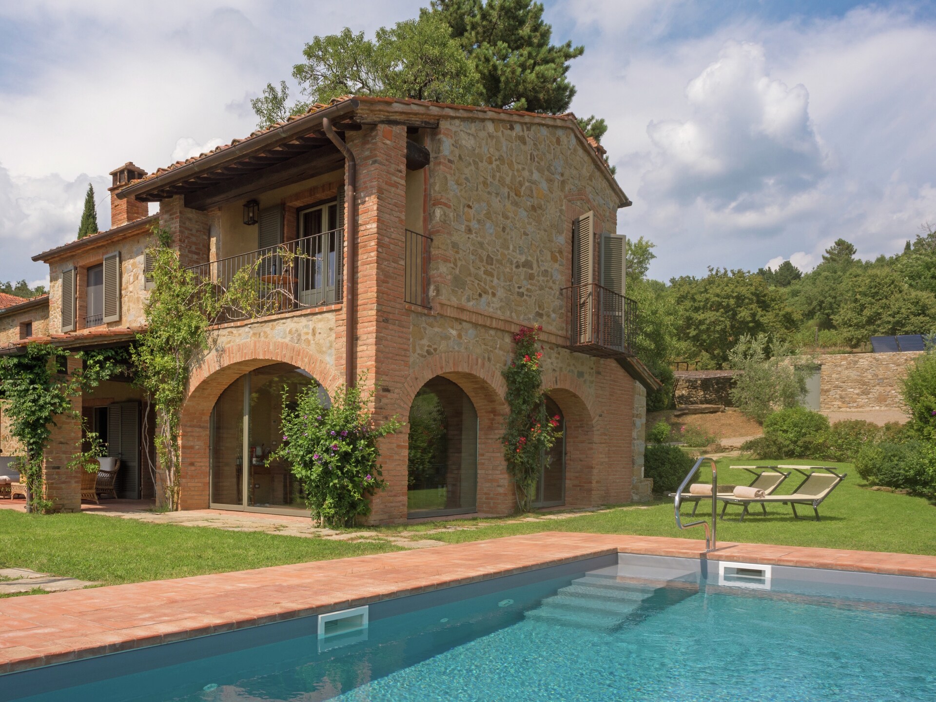 Villa Melograno: Elegante oase met privézwembad in de Toscaanse heuvels bij Arezzo - foto 9