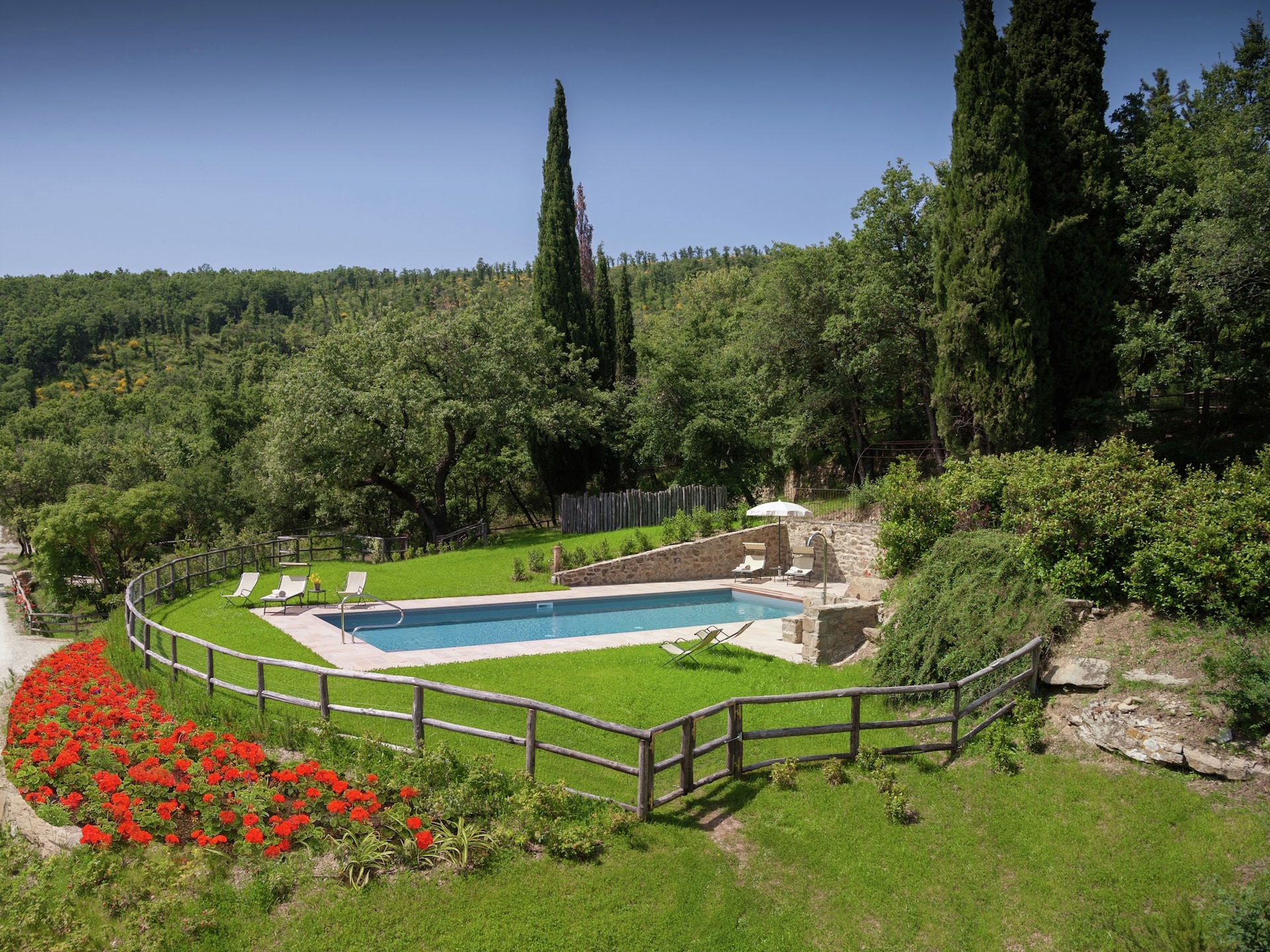 Villa Leo: Elegante villa voor 12 personen in de heuvels van Arezzo - foto 14