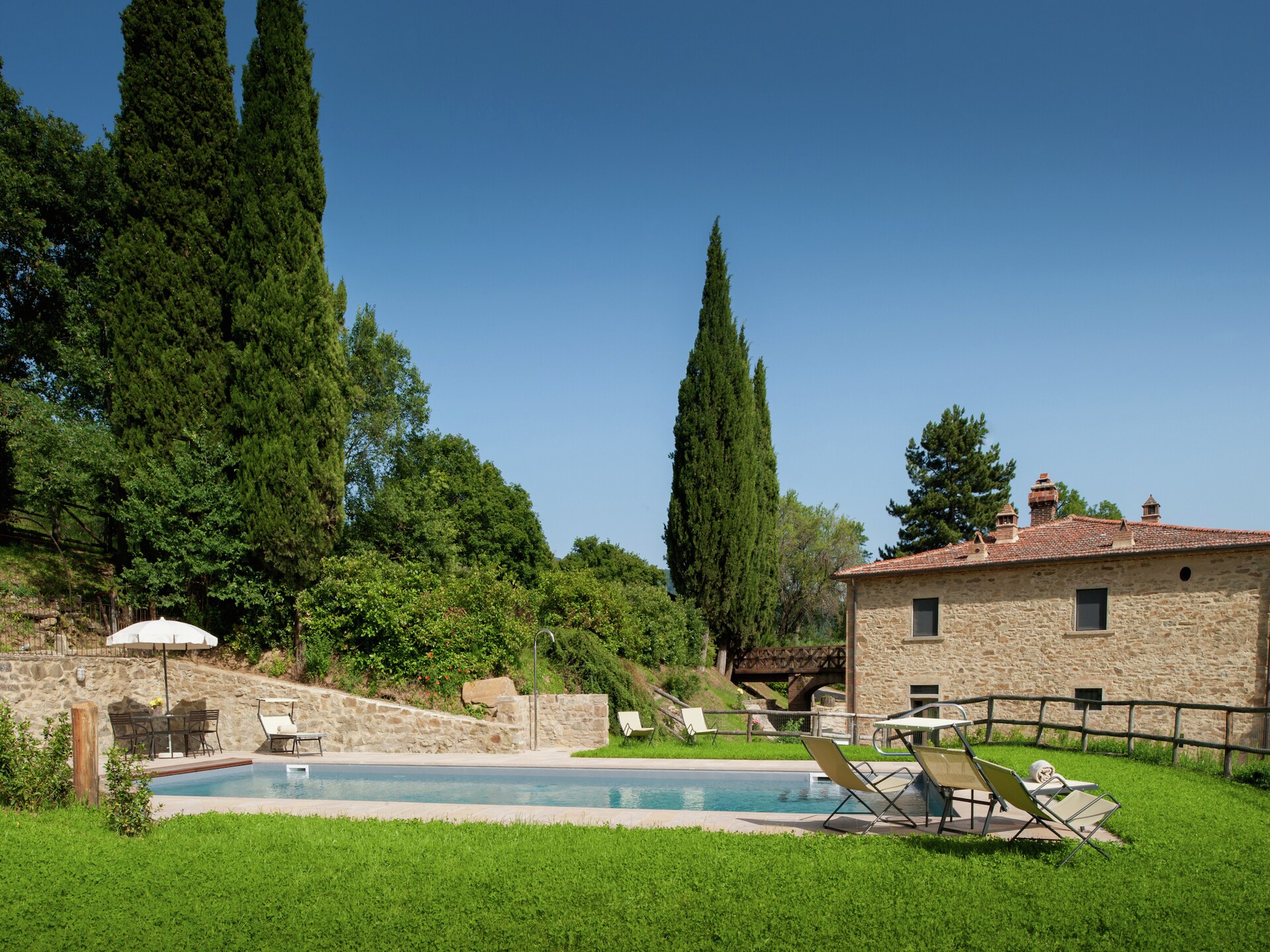 Villa Leo: Elegante villa voor 12 personen in de heuvels van Arezzo - foto 10