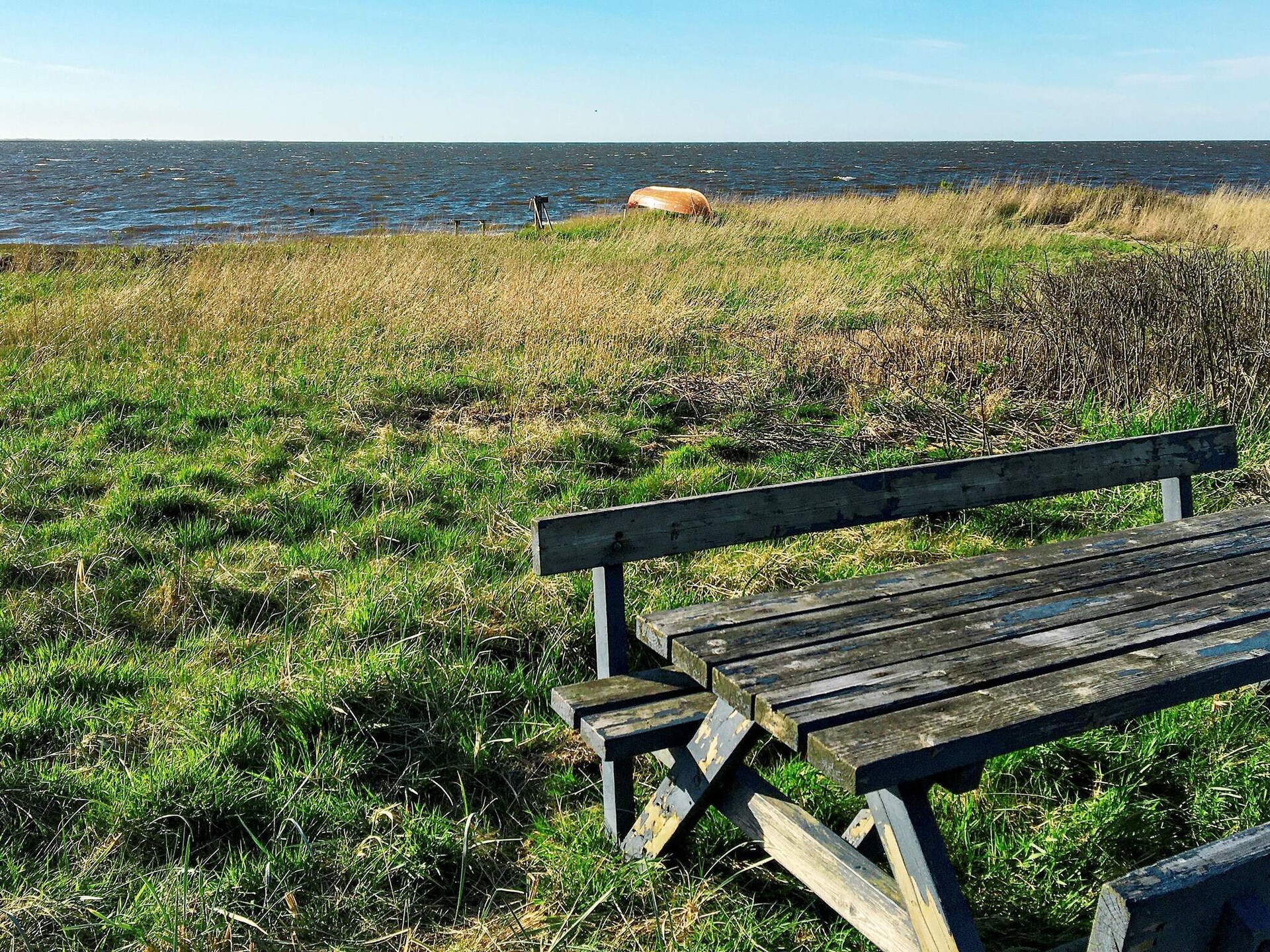 Aan zee: Rustiek vakantiehuis met panoramisch uitzicht in Hemmet - foto 36