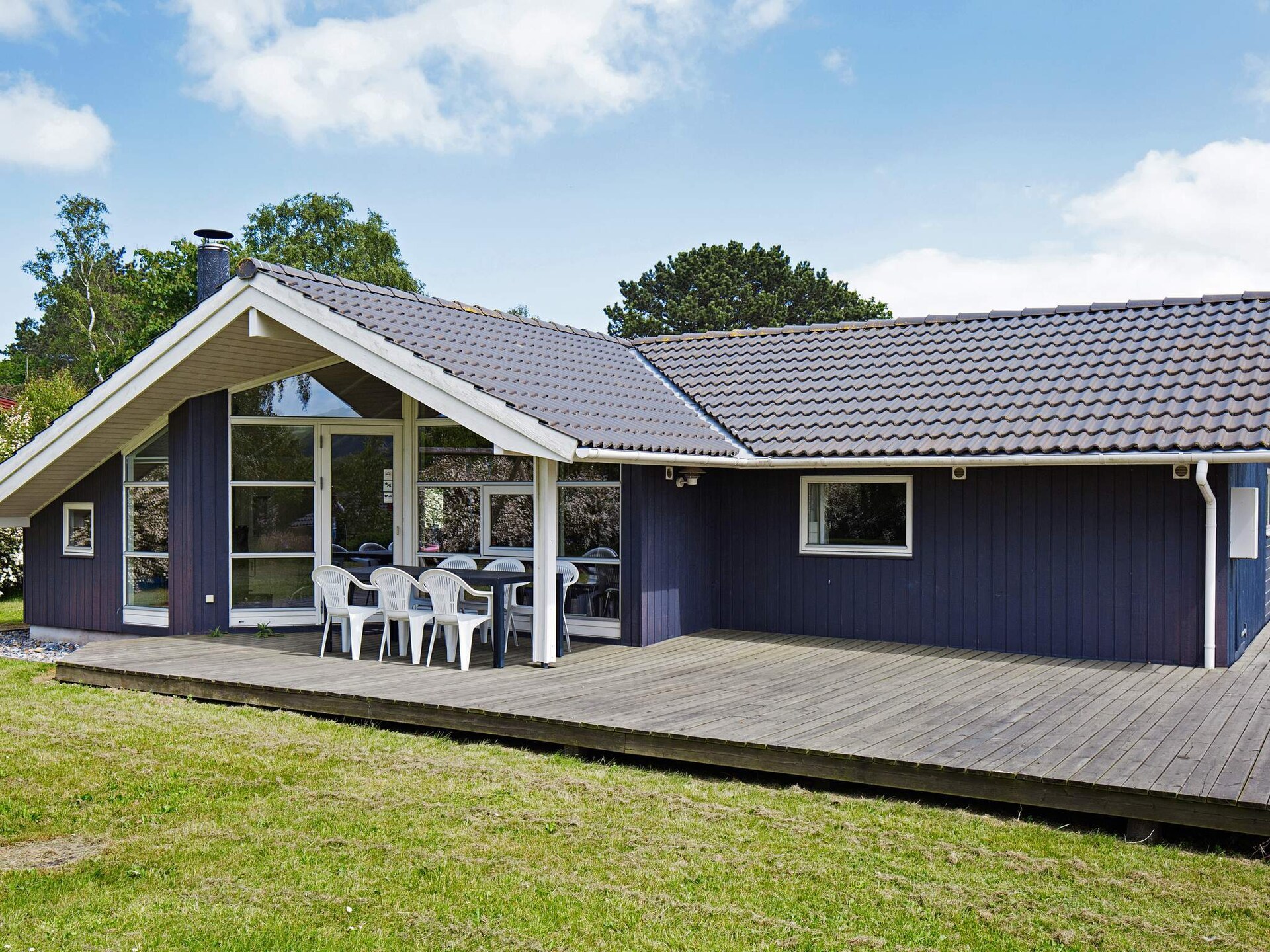 Op 500 m van zee: Gezellig vakantiehuis in Asnæs voor 7 personen - foto 1