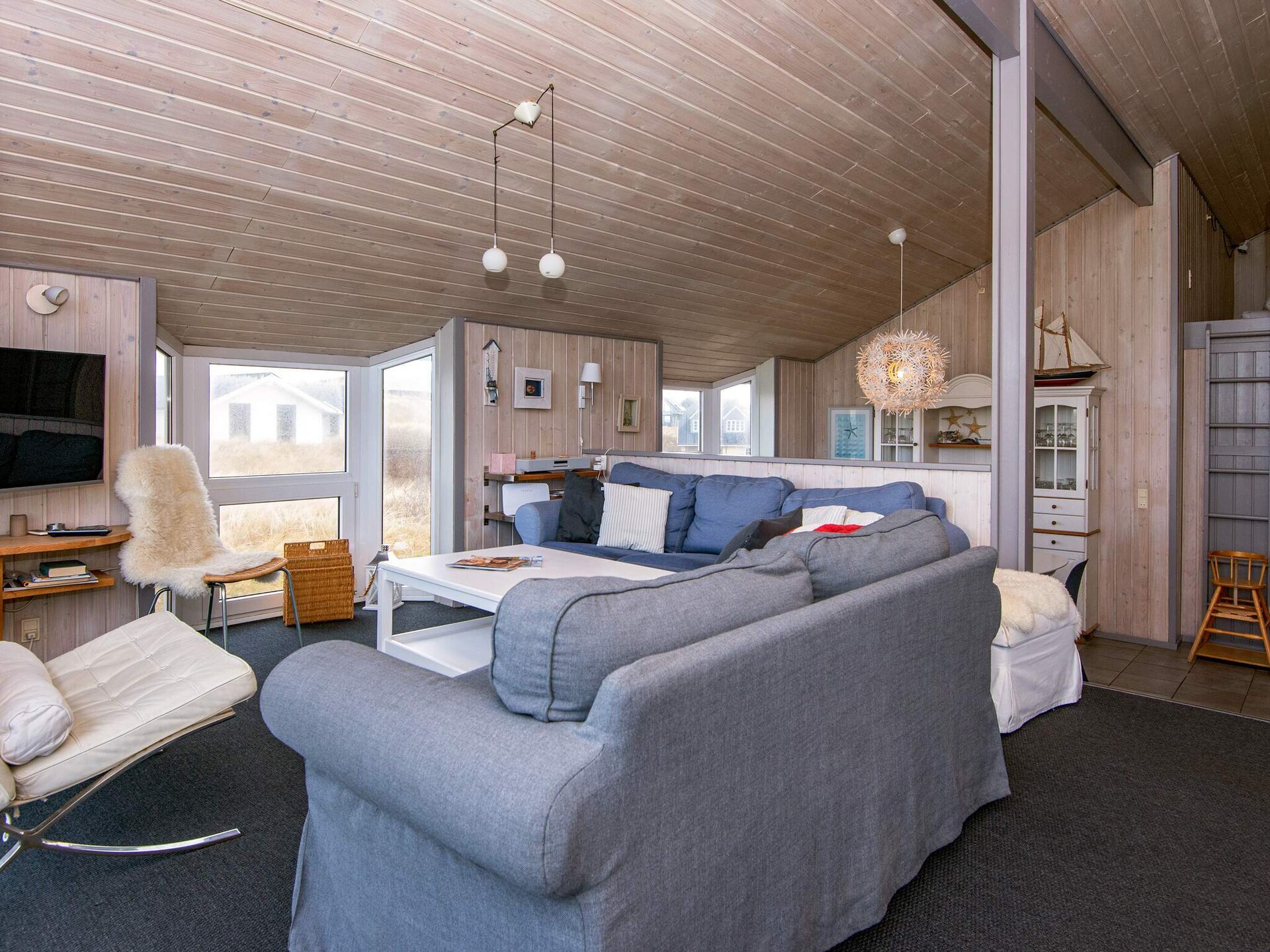 Ruim vakantiehuis in 1e duinenrij Henne met zwembad, sauna en deels zeezicht - foto 26
