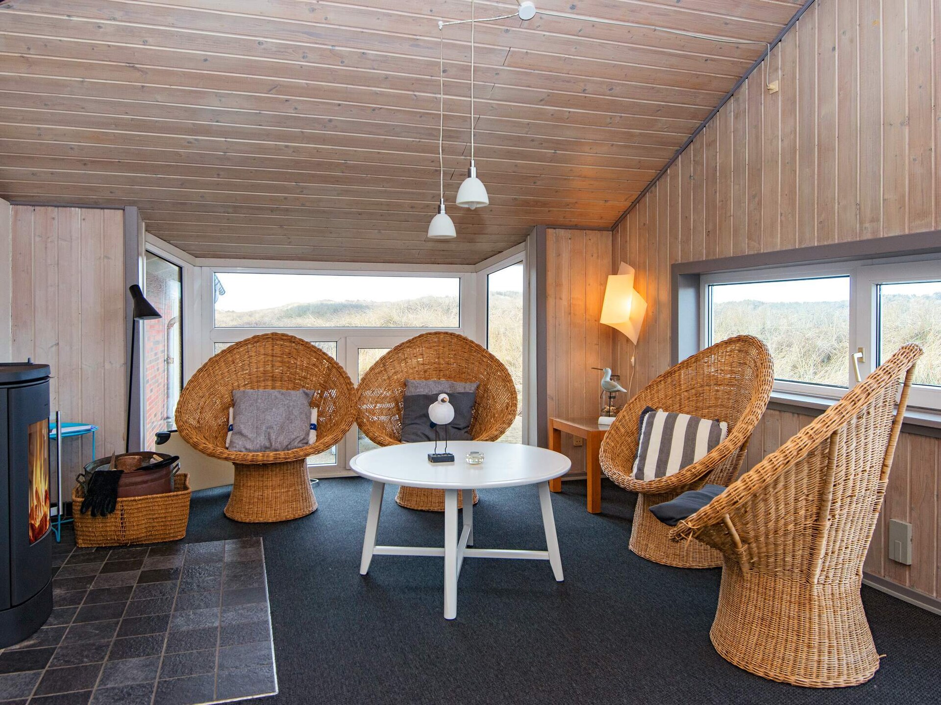 Ruim vakantiehuis in 1e duinenrij Henne met zwembad, sauna en deels zeezicht - foto 25