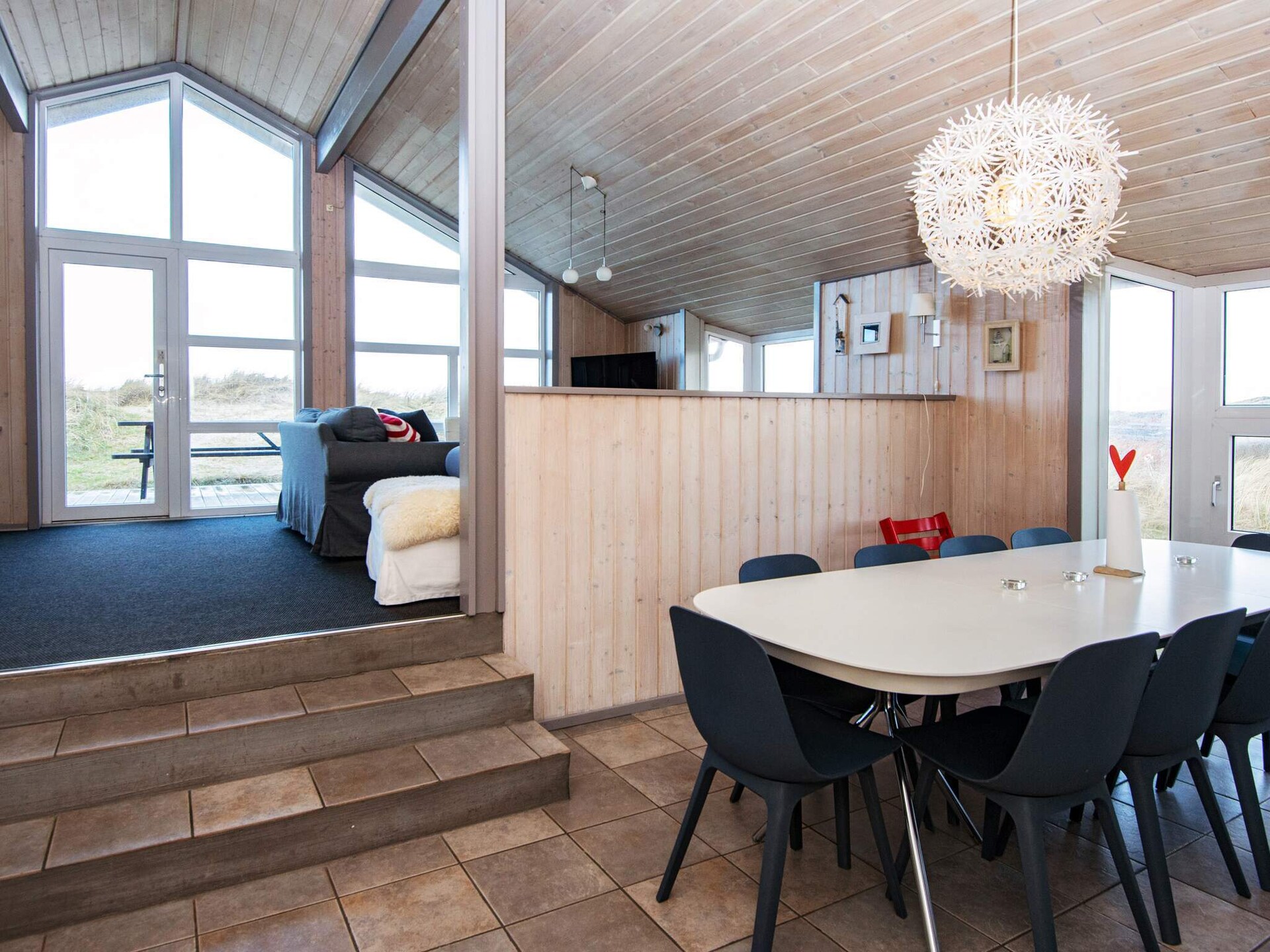 Ruim vakantiehuis in 1e duinenrij Henne met zwembad, sauna en deels zeezicht - foto 34
