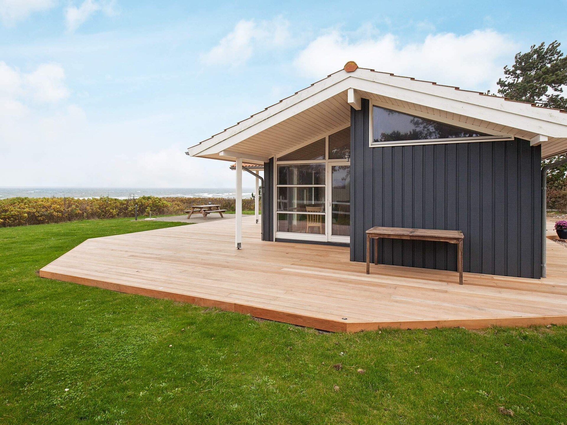 Licht vakantiehuis op slechts 10 meter van de zee bij Gørlev - foto 26