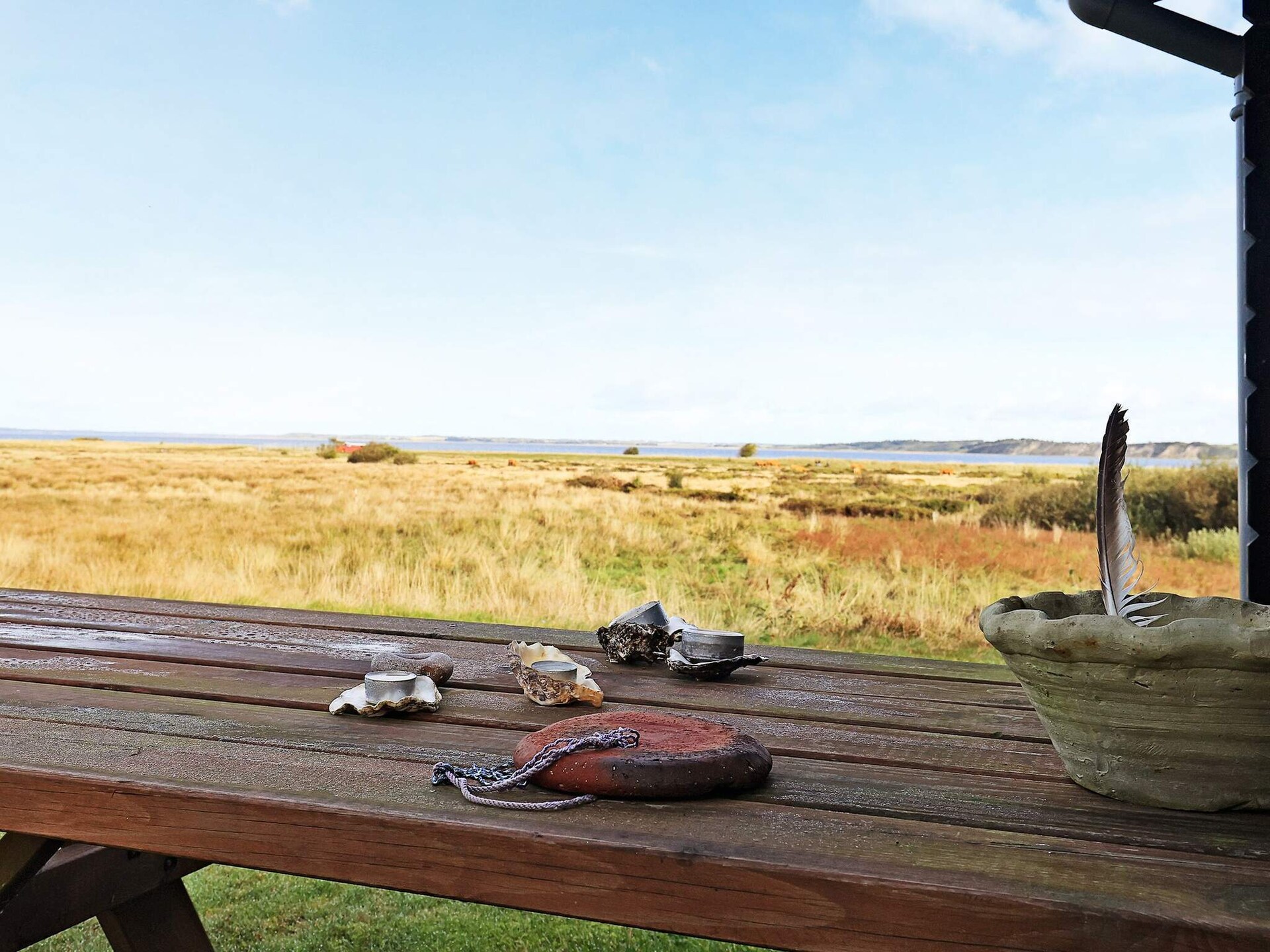 Vrijstaand vakantiehuis aan het Limfjord met whirlpool, sauna en panoramisch uitzicht - foto 5